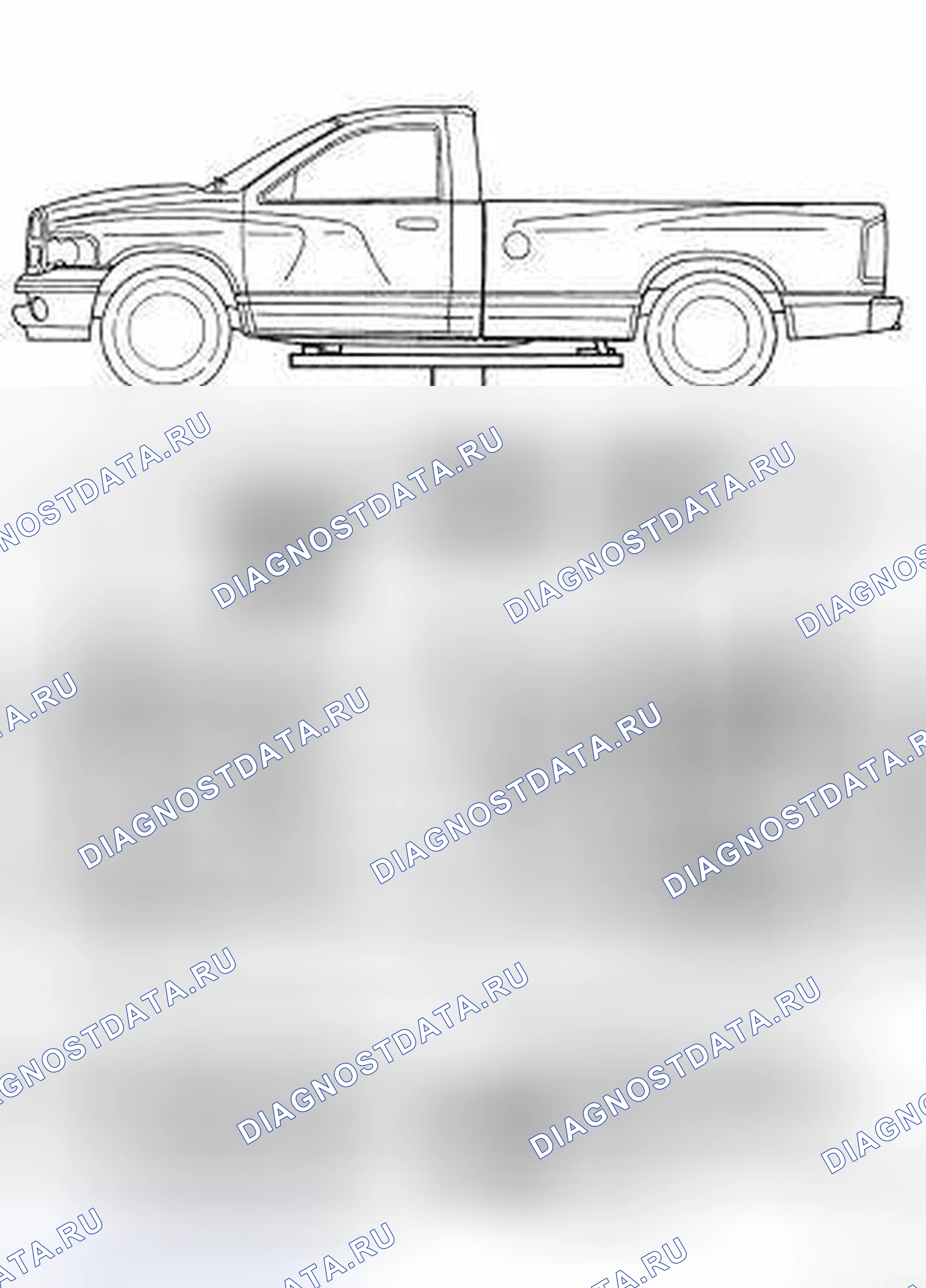 Рис. 10: ДОМКРАТ НАПОЛЬНЫЙ. RAM Pickup 2500 