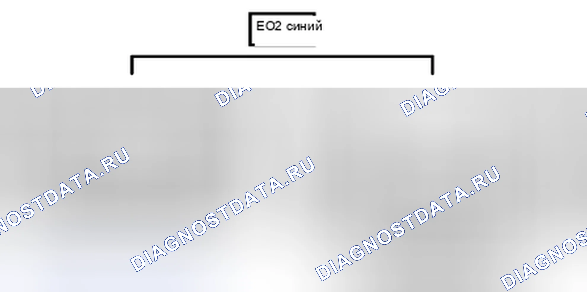 Рис. 681: Вид с торца линейного соединителя (EO2). Toyota Camry XV40