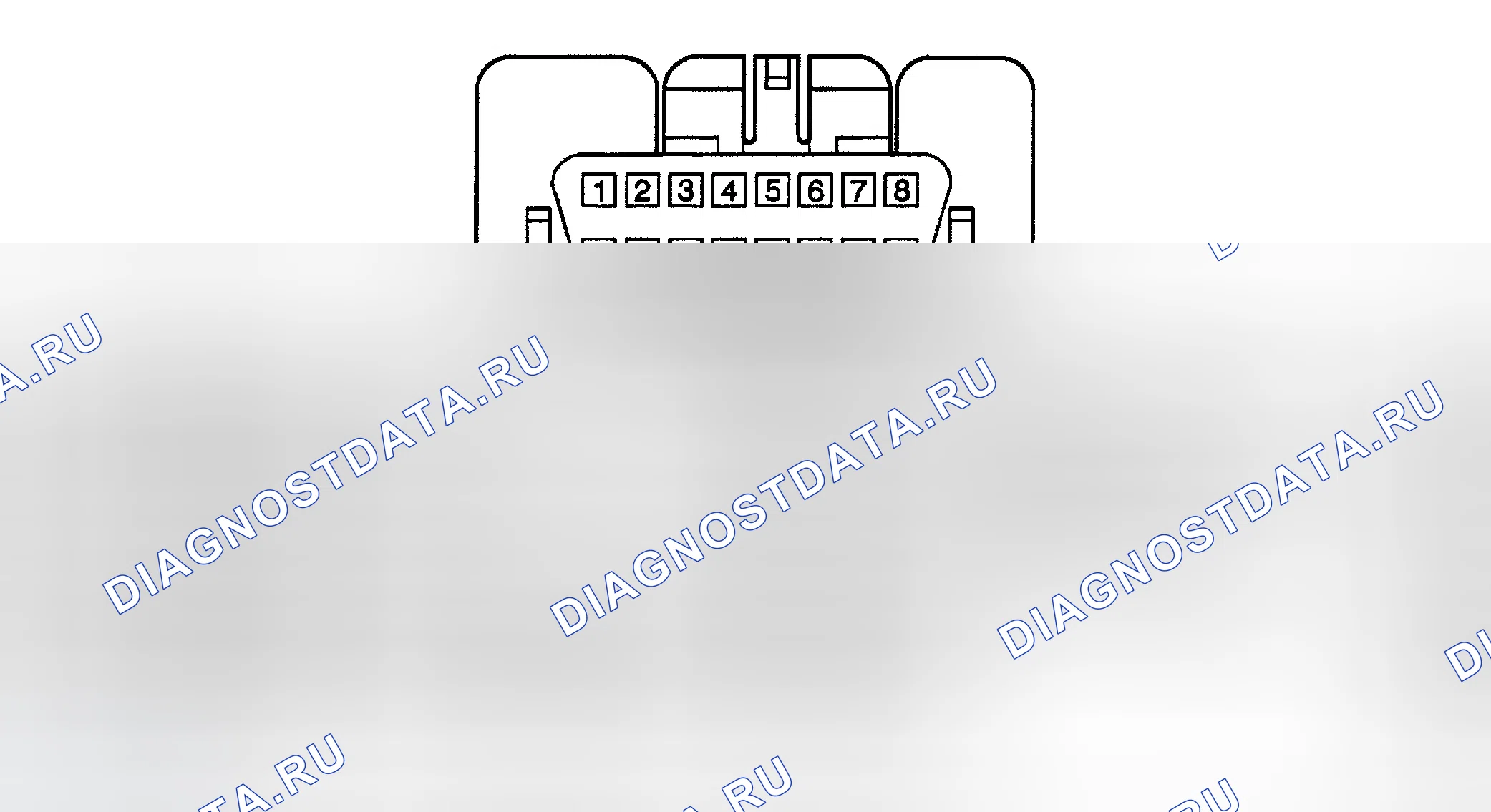 Рис. 3: ИДЕНТИФИКАЦИЯ СОЕДИНИТЕЛЯ. Chevrolet Metro I