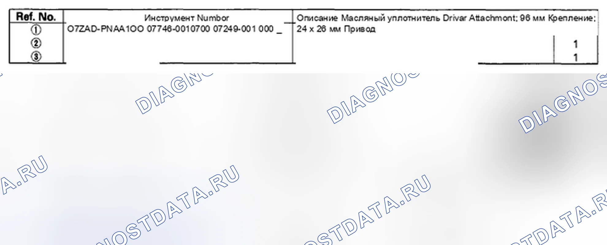 Рис. 329: Специальные инструменты. Acura CSX I