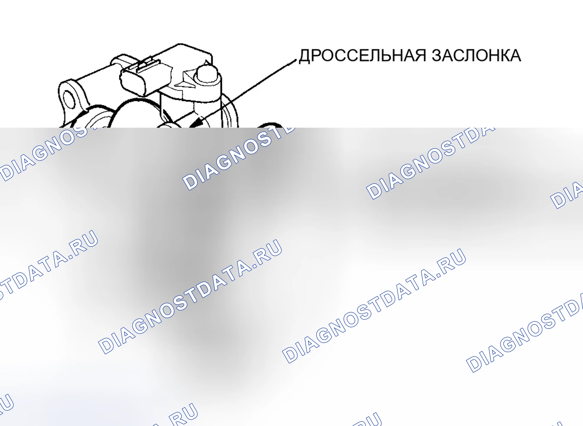 Рис. 42: Корпус дросселя. Honda Pilot I рестайлинг