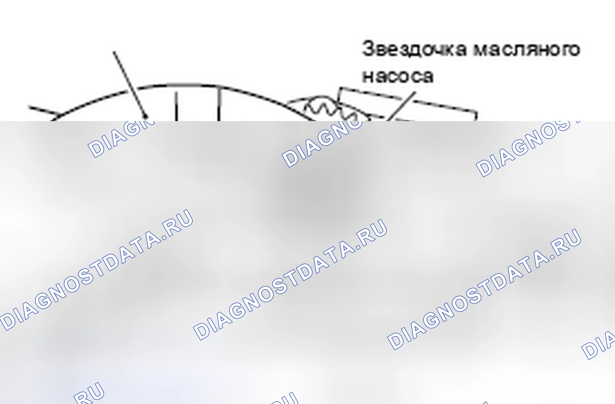 Рис. 74: <<B>> СНЯТИЕ ЗВЕЗДОЧКИ МАСЛЯНОГО НАСОСА. Mitsubishi Lancer Ralliart X рестайлинг