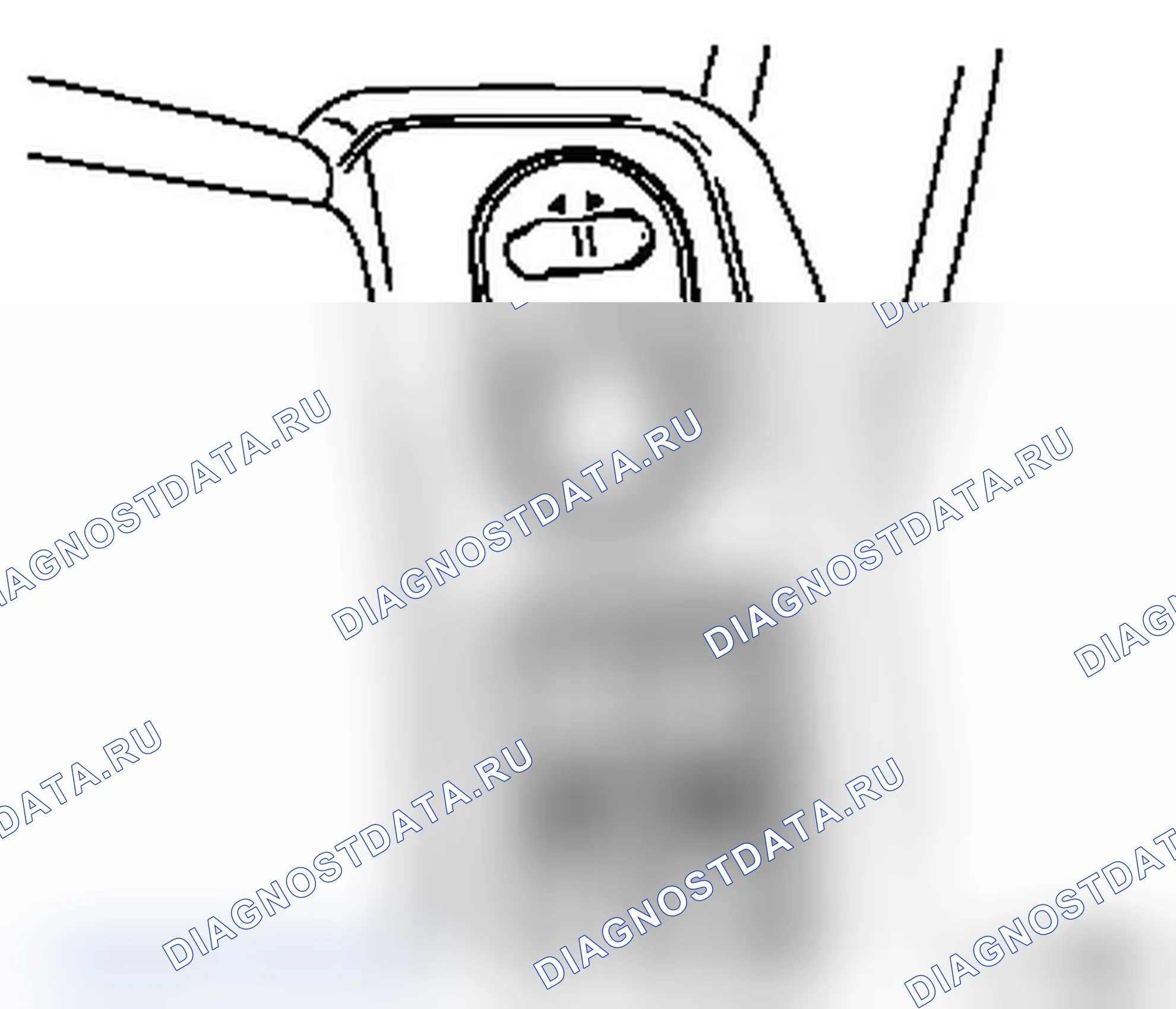 Демонтаж и установка электрического пульта управления зеркалом. Opel Zafira A рестайлинг