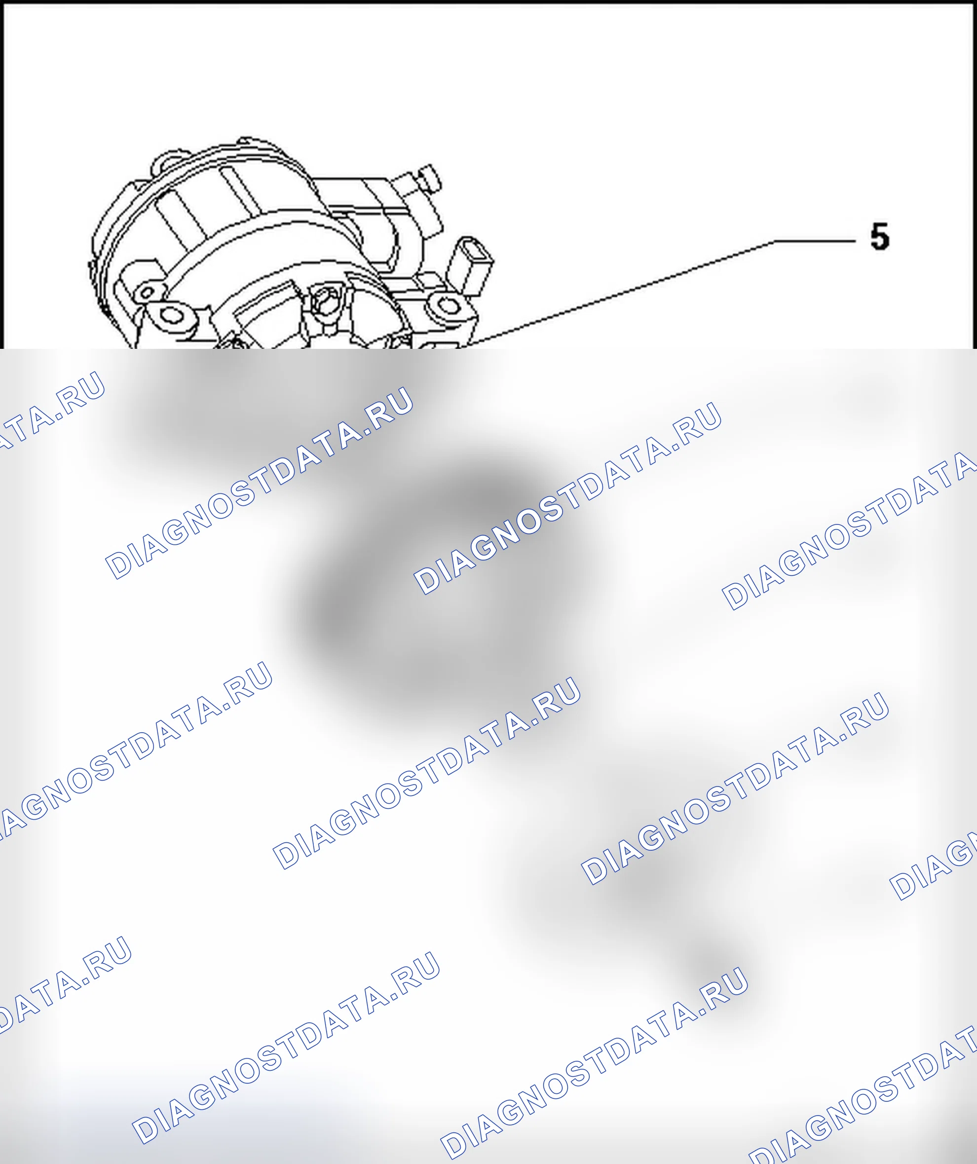 Рис. 13: ШКИВ РЕМНЯ КОМПРЕССОРА, ИСПОЛНЕНИЕ 2. Audi Q7 4L рестайлинг