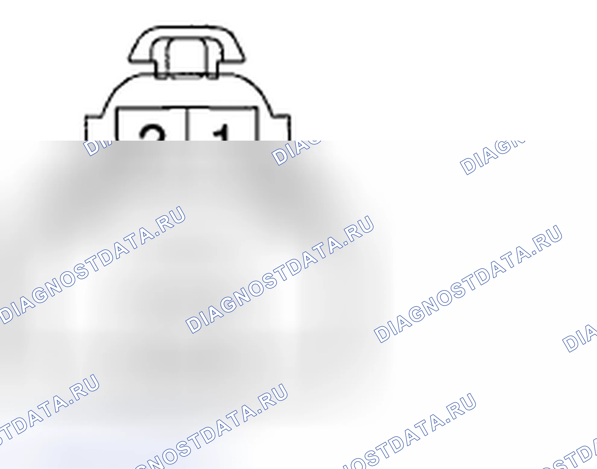 Рис. 529: ДАТЧИК ПОЛОЖЕНИЯ КОЛЕНЧАТОГО ВАЛА (МЕТОД С ТЕСТЕРОМ ЦЕПИ). Subaru Legacy BM/BR