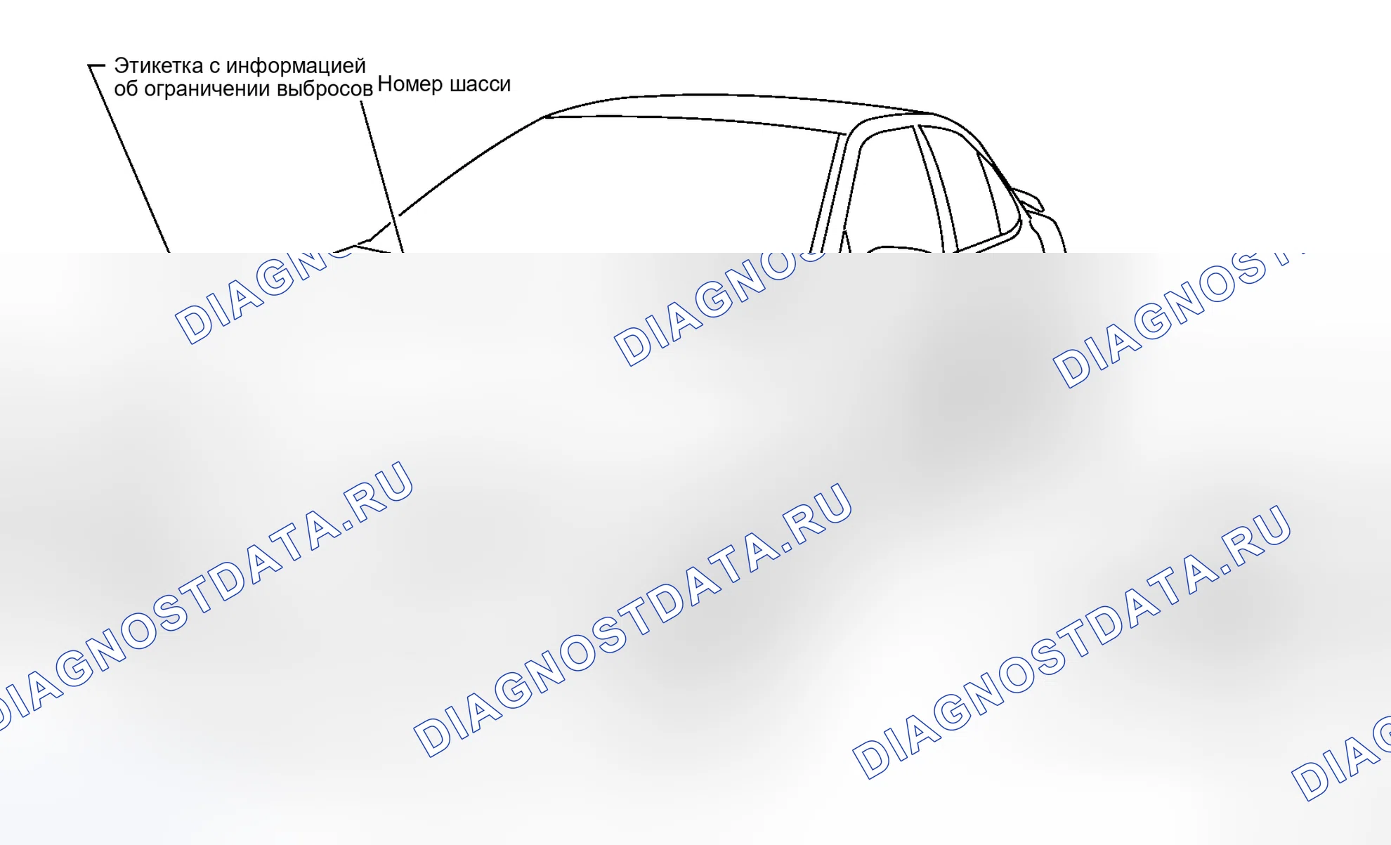 Рис. 68: ИДЕНТИФИКАЦИОННЫЙ НОМЕР. Honda Stream I