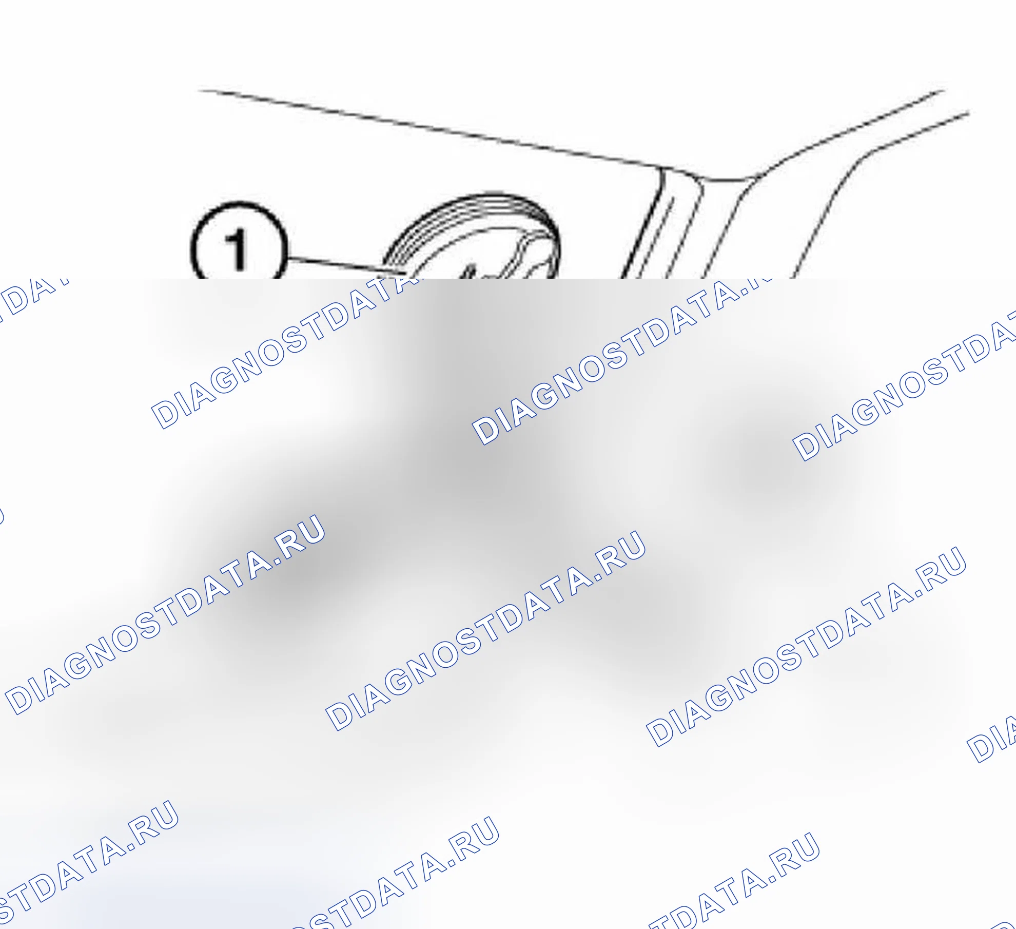 Рис. 322: Начало демонтажа. BMW X5 E53