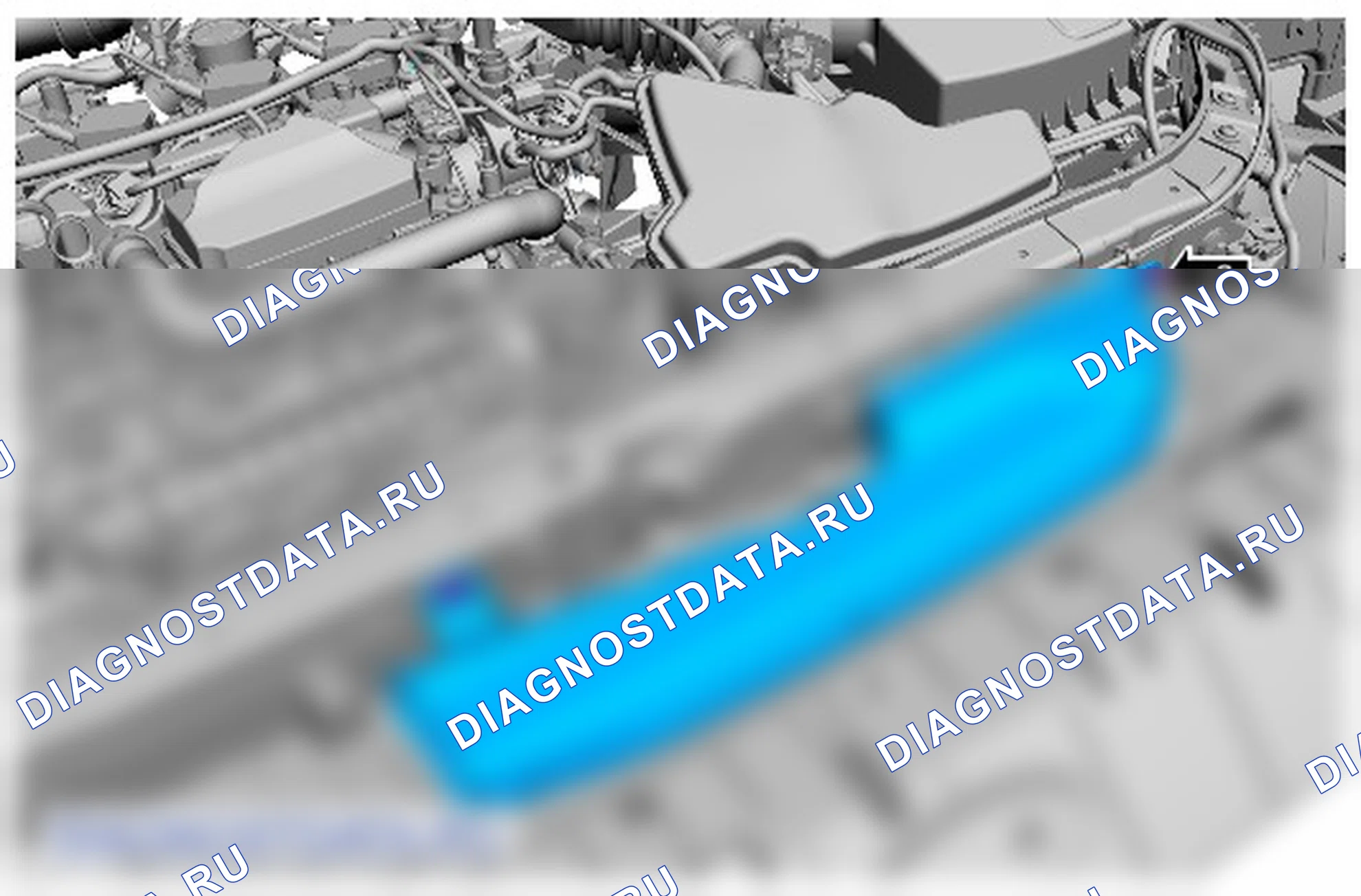 Как снять и установить панель с отверстием для решетки радиатора. Ford Galaxy III