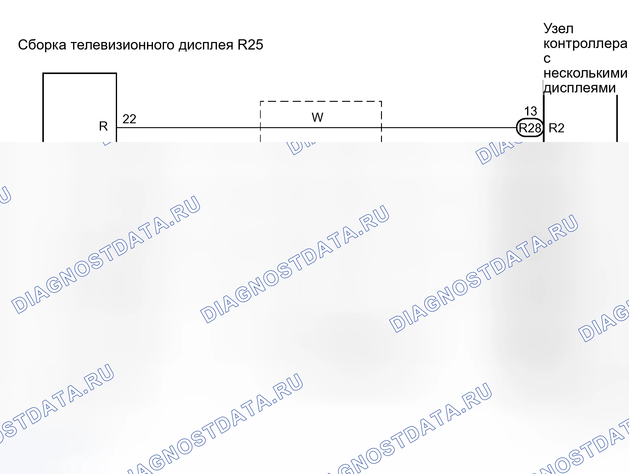 Рис. 104: электросхема. Toyota Sienna II