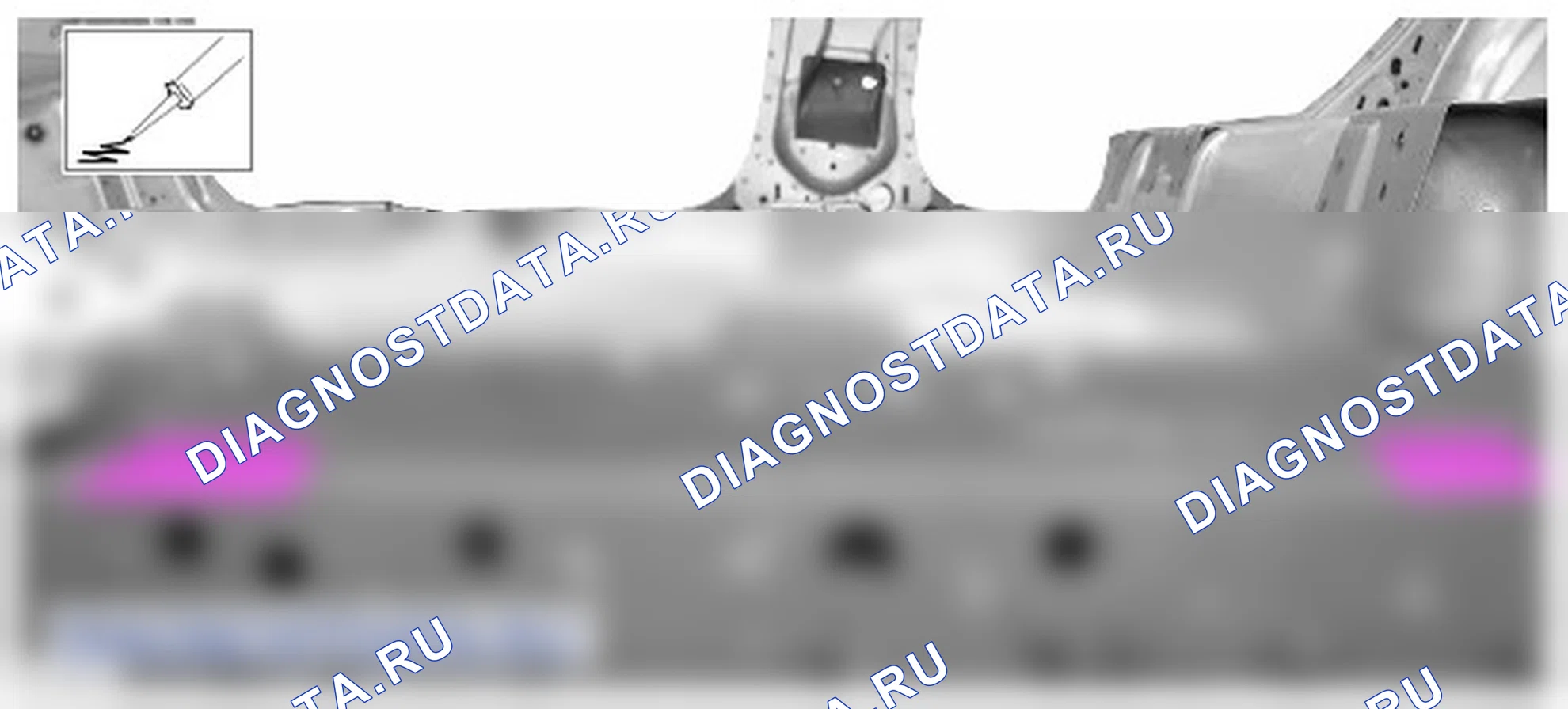 Как снять и установить стойку 'B' и усиление. Ford Grand C-MAX II