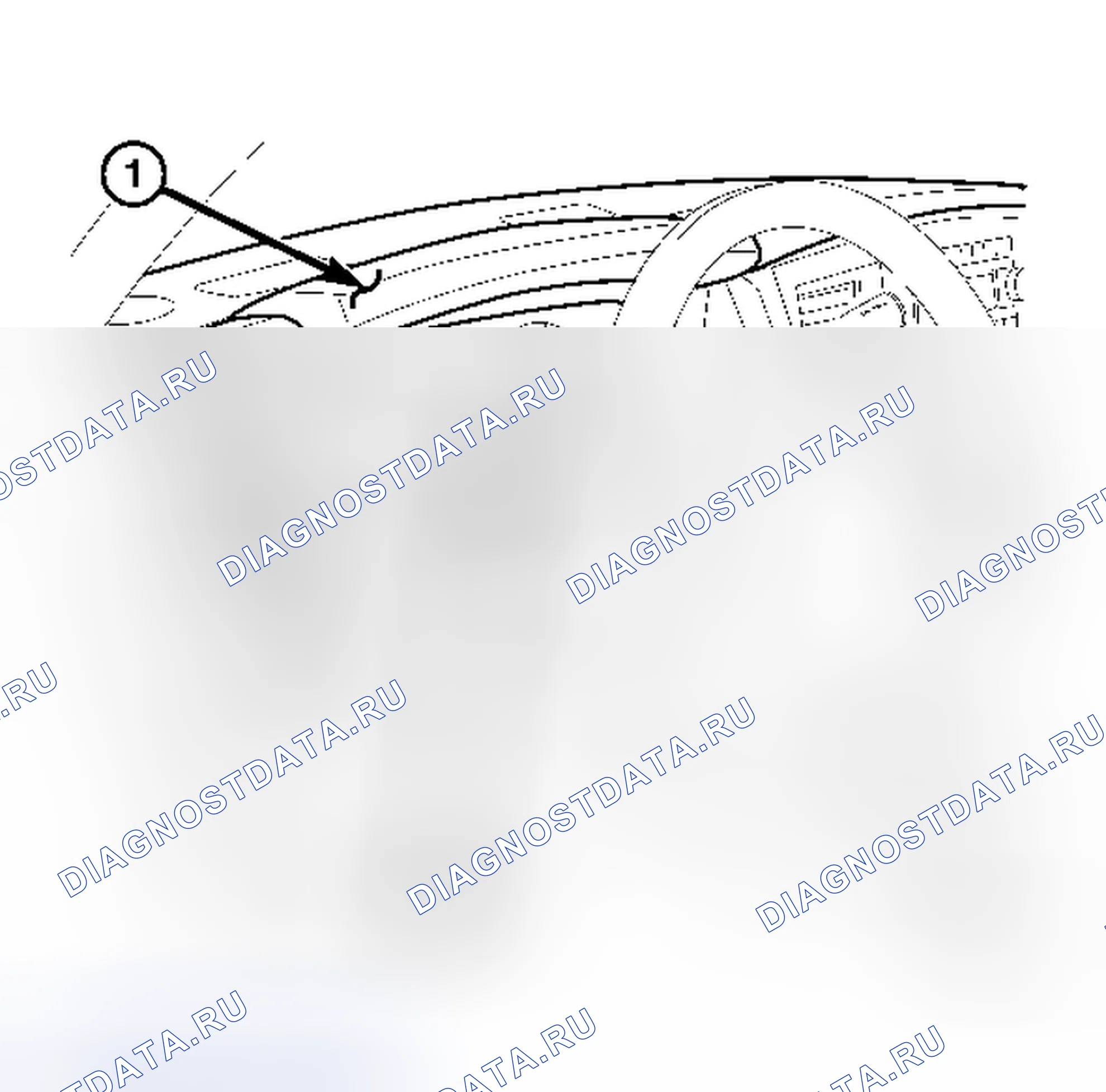 Рис. 505: ПРИБОРНАЯ ПАНЕЛЬ. Dodge Cab & Chassis R3500 HD transition