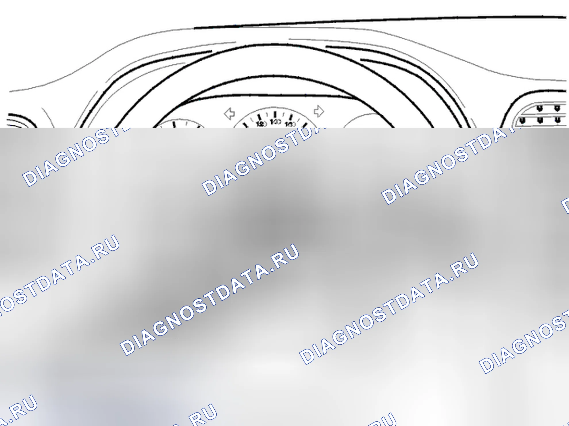 Рис. 66: Проверка баланса при повороте колеса вправо. Volvo S40 I рестайлинг
