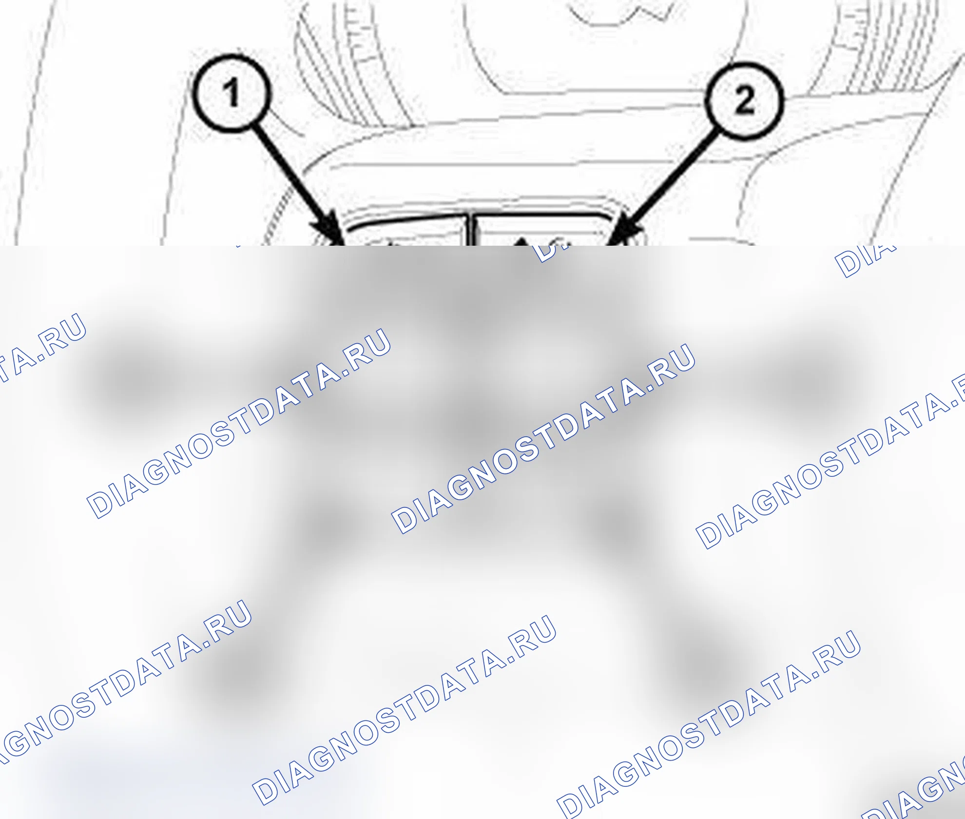 Рис. 187: ФУНКЦИОНАЛЬНЫЕ КНОПКИ EVIC. Dodge Durango III