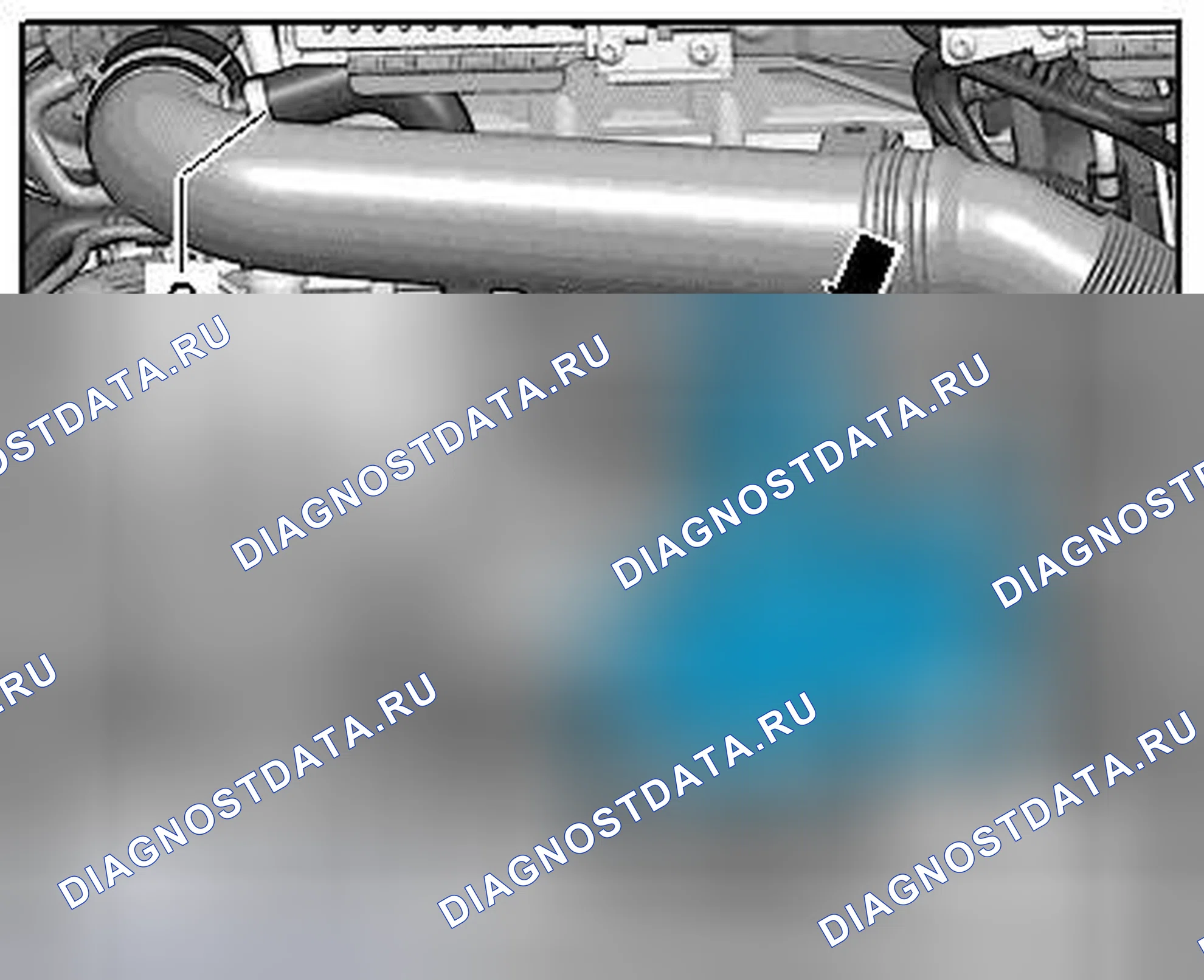 Рис. 54: Вентиляция картера, последовательность затяжки. Volkswagen Tiguan I