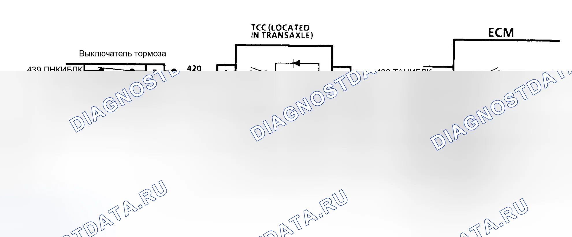 Рис. 243: ТАБЛИЦА C-8A. МУФТА 3T40 ГИДРОТРАНСФОРМАТОРА 3.3L КОРПУС PFI N. Hyundai Tuscani I