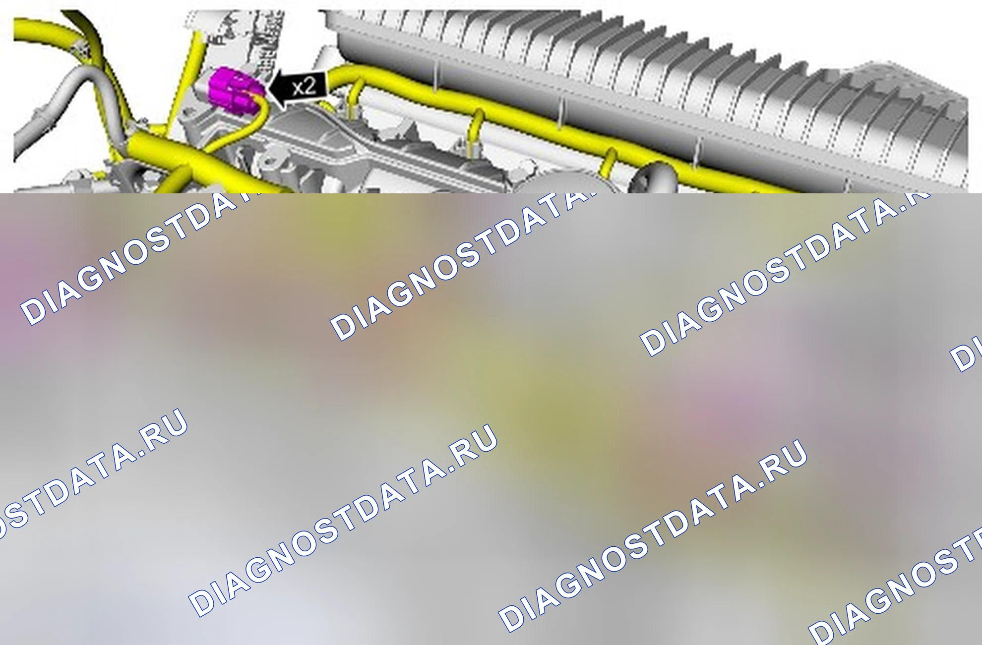 Как снять и установить жгут электропроводки двигателя. Ford Mondeo IV рестайлинг