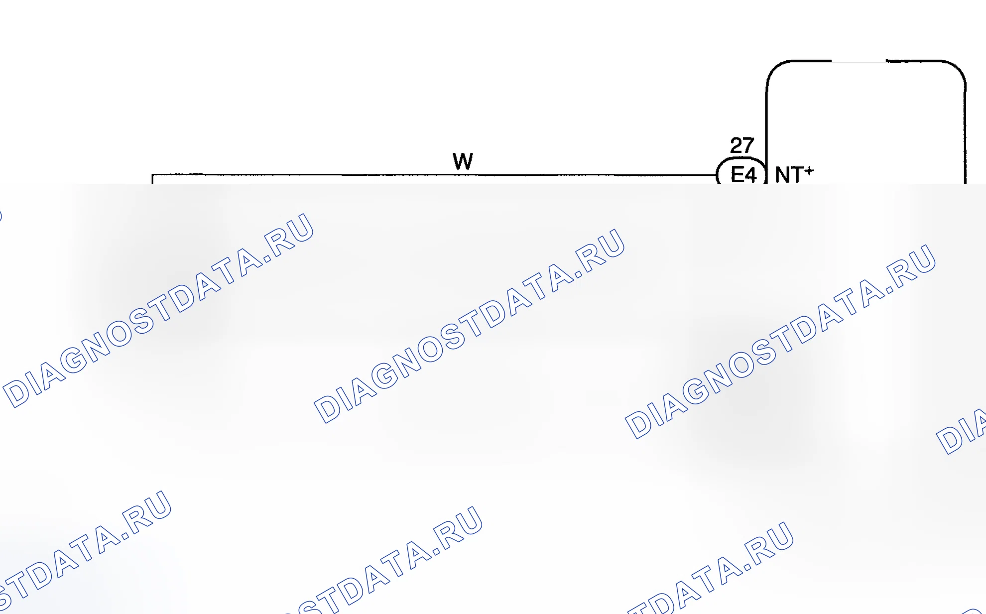 Рис. 215: электросхема. Toyota Matrix E130