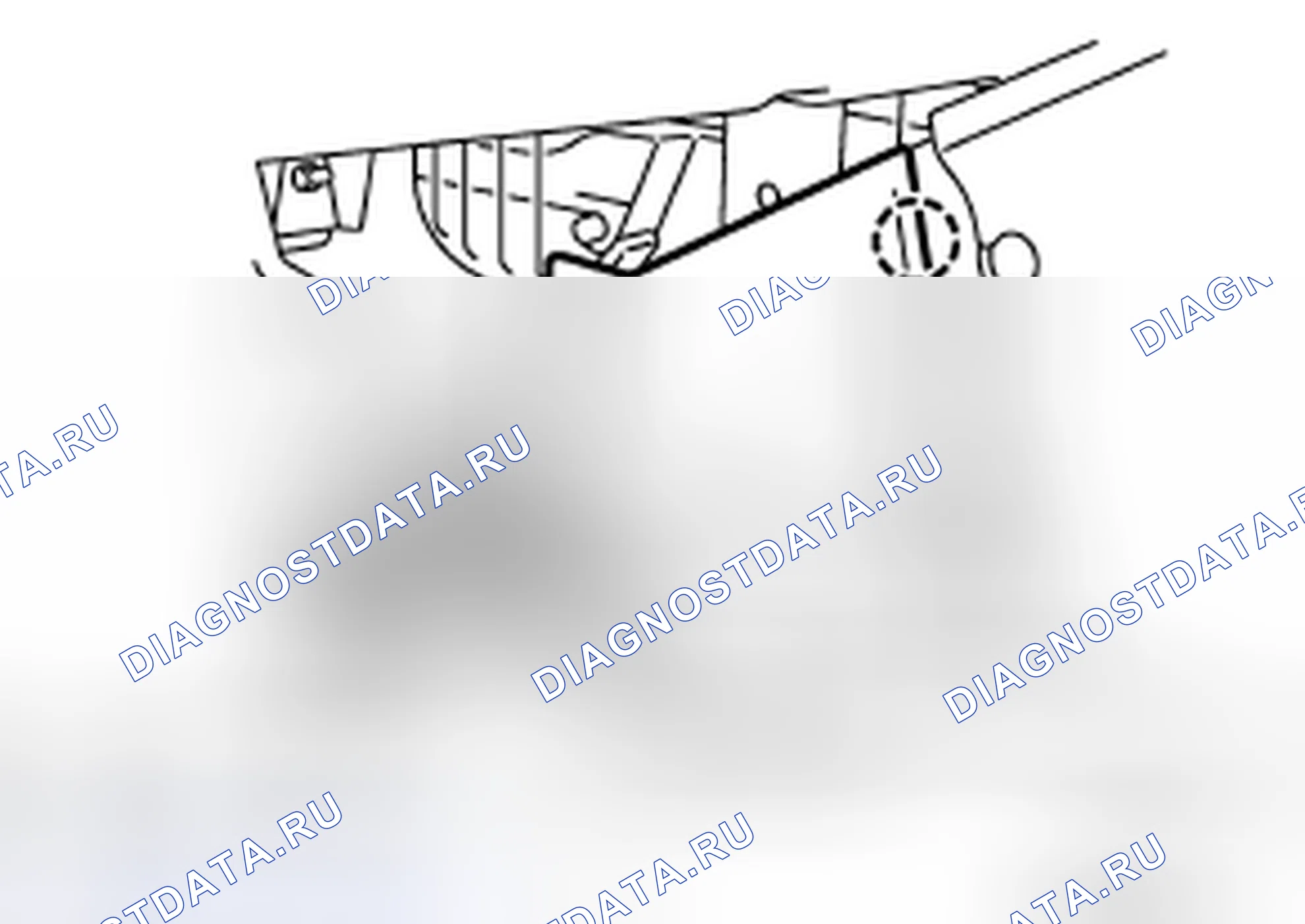 Рис. 25: Нижняя крышка приборной панели (левая / правая). Nissan X-Trail I