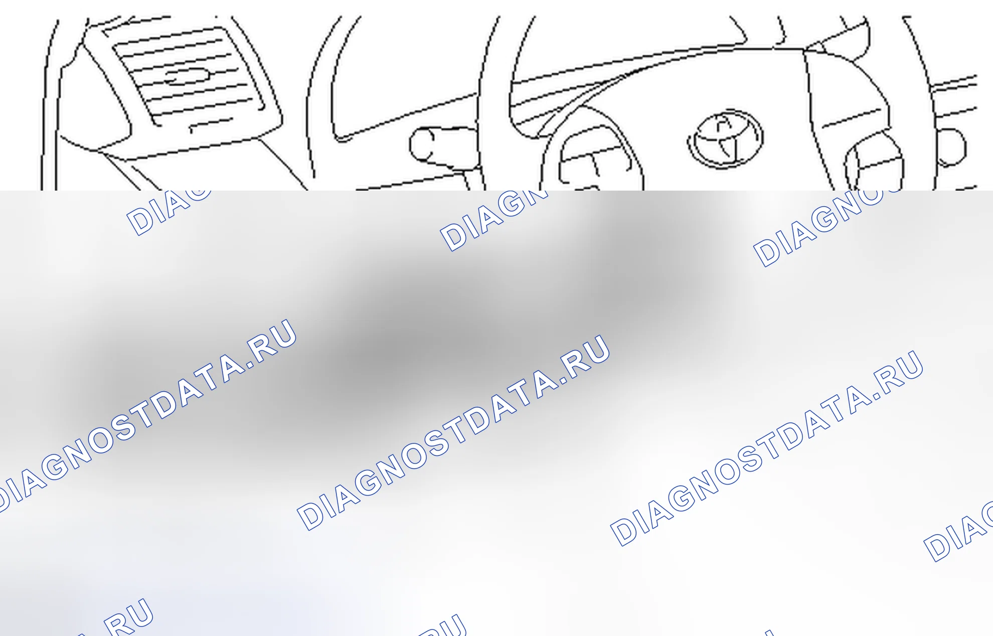 Рис. 389: ОСМОТР ТРАНСПОРТНОГО СРЕДСТВА. Toyota Camry XV40 рестайлинг