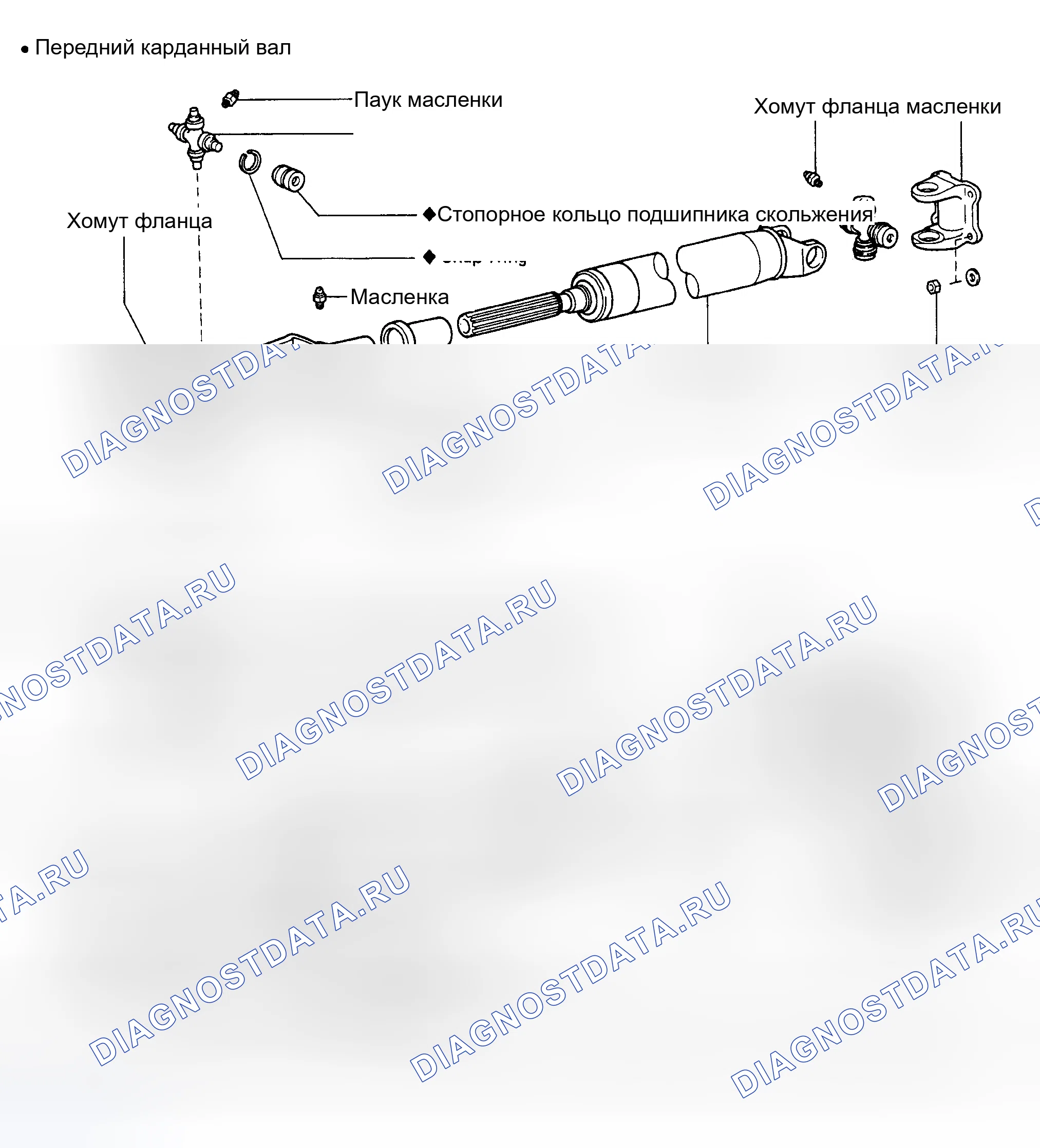 Рис. 24: РАСПОЛОЖЕНИЕ КОМПОНЕНТОВ. Toyota Land Cruiser 80