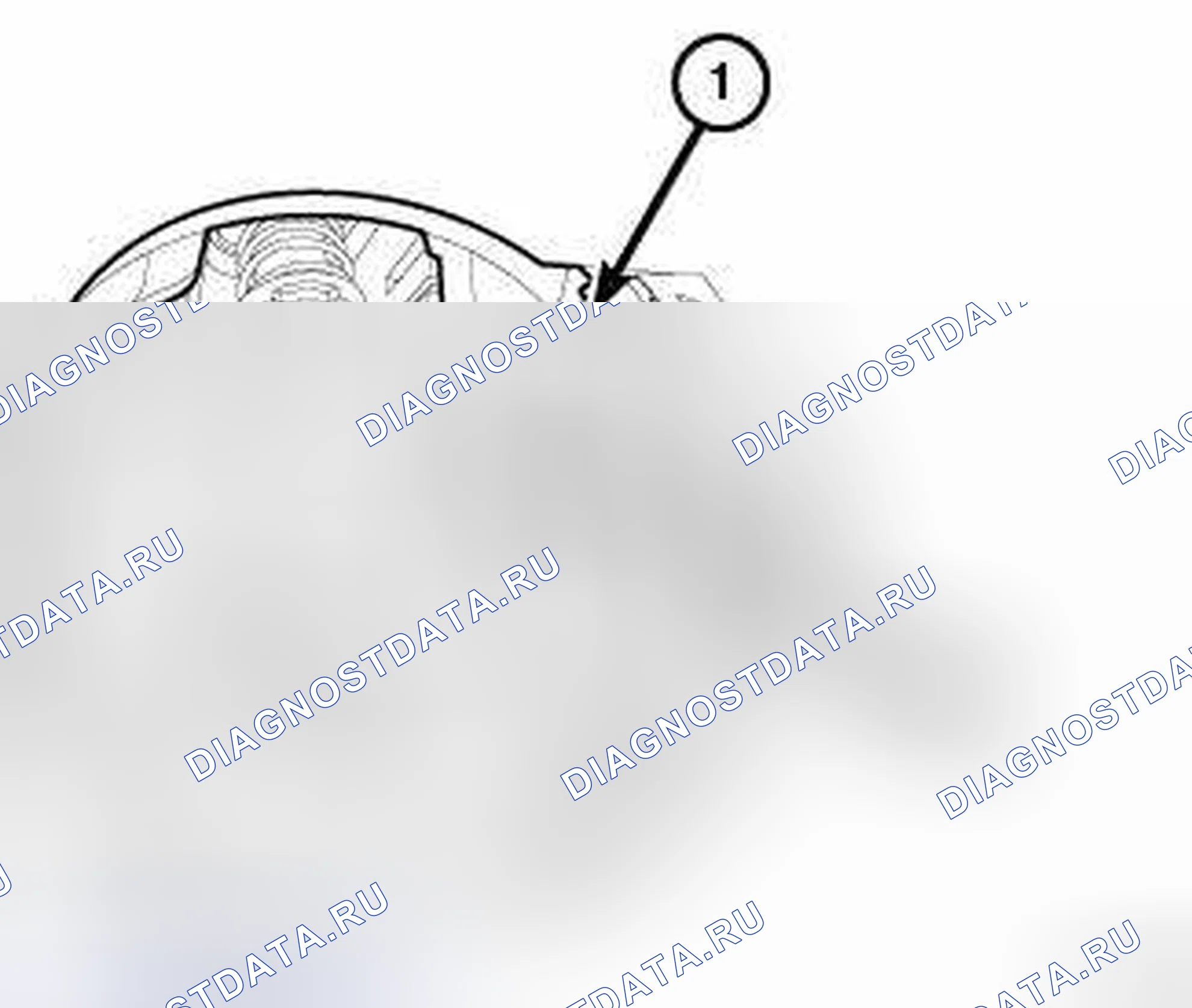 Рис. 28: КРОМЕ КОЛБЫ ФАРЫ ДАЛЬНЕГО СВЕТА. FIAT 500 II