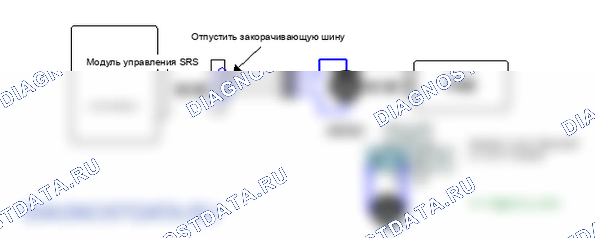 B1486: Подушка безопасности пассажира 2-й ступени, слишком низкое сопротивление. Hyundai Accent LC