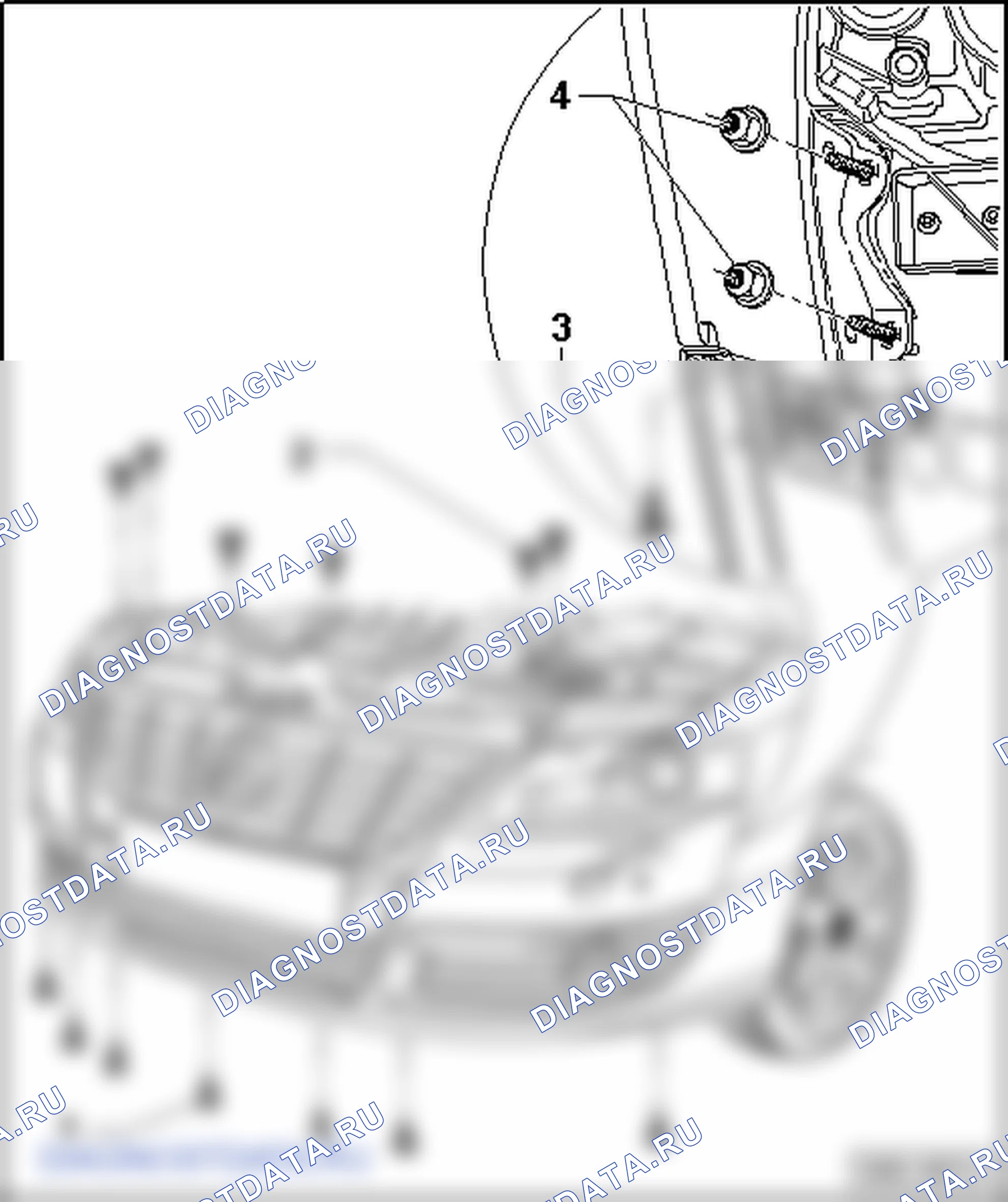 Облицовка переднего бампера. Volkswagen Passat B6