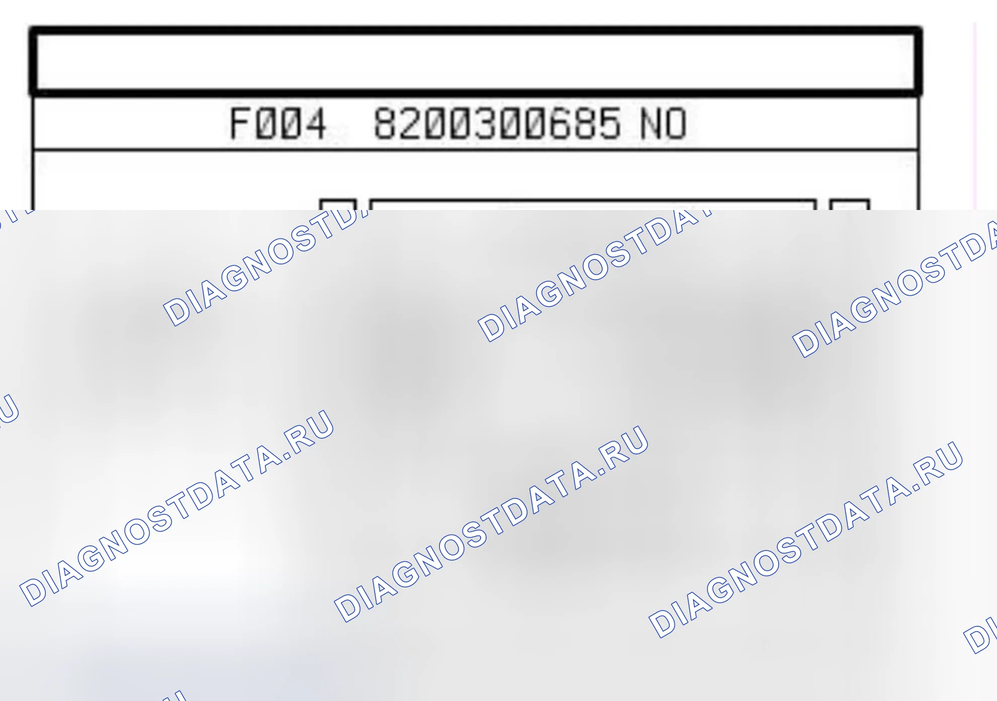 Распиновка разъёма 2237 — Выключатель передней камеры. Renault Scenic III