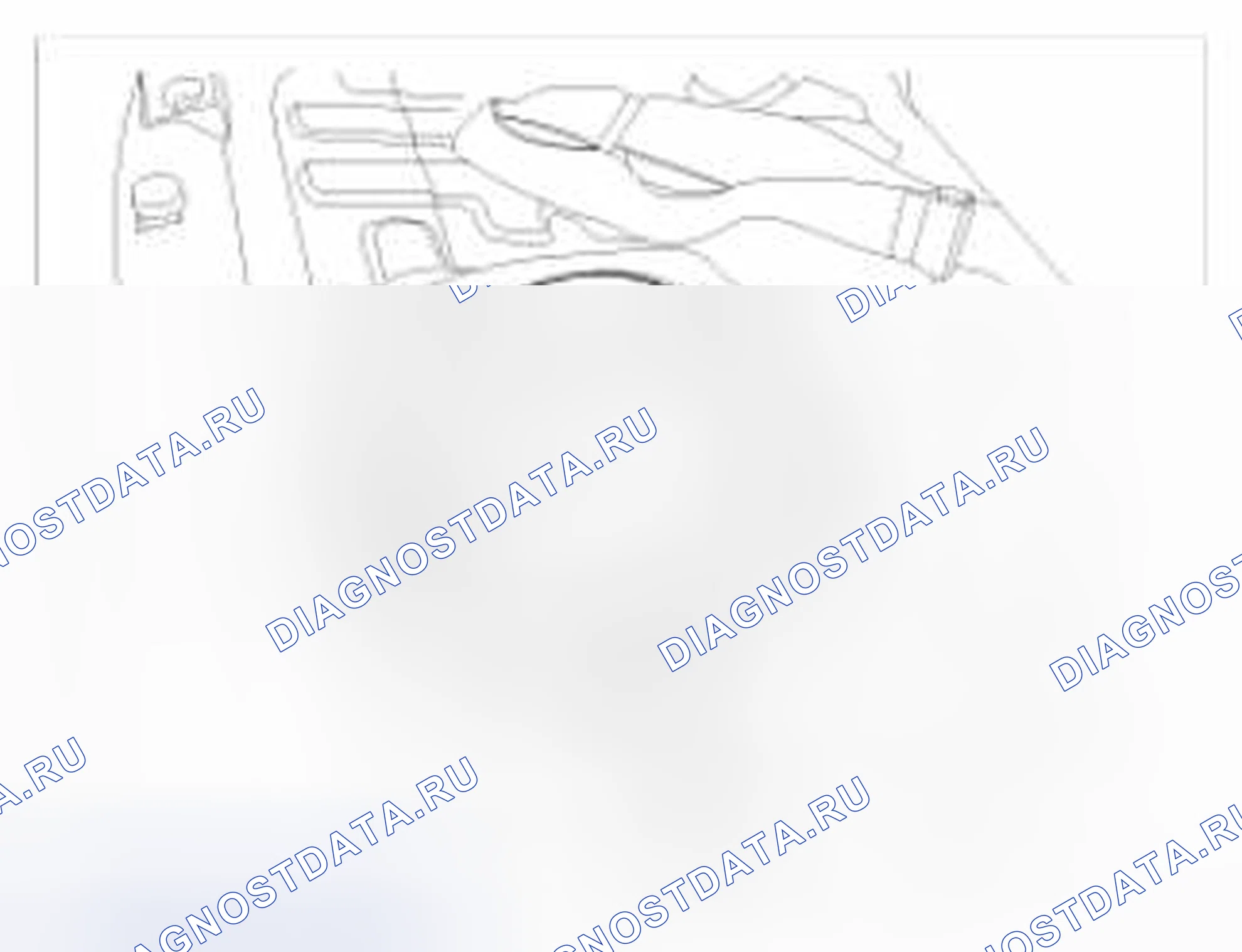 Рис. 35: Демонтаж. BMW 6 серия F06/F13/F12
