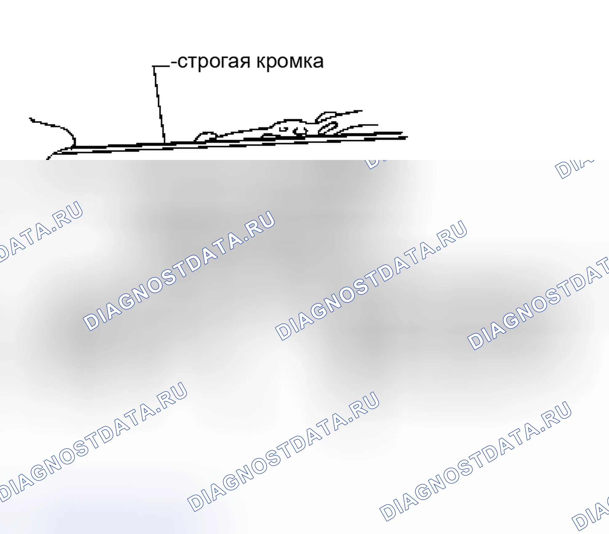 Рис. 319: ДЕФОРМАЦИЯ БЛОКА ЦИЛИНДРОВ. Nissan Murano Z50