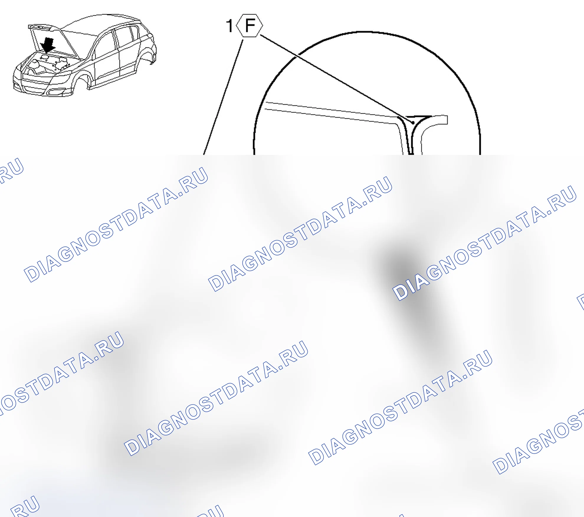 Противокоррозионные мероприятия по уплотнению швов. Opel Astra H