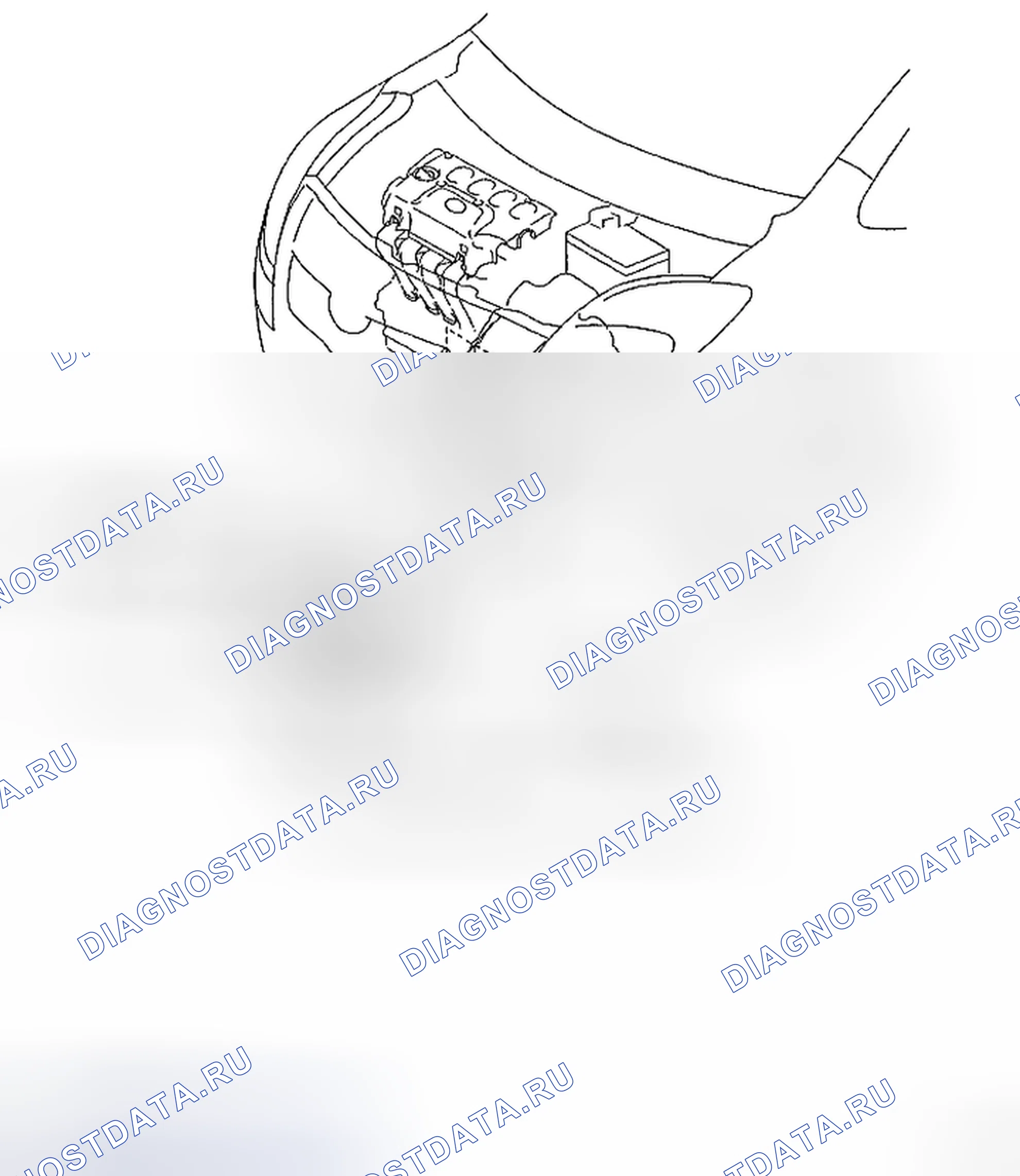 Рис. 43: КОМПОНЕНТЫ. Toyota Yaris II