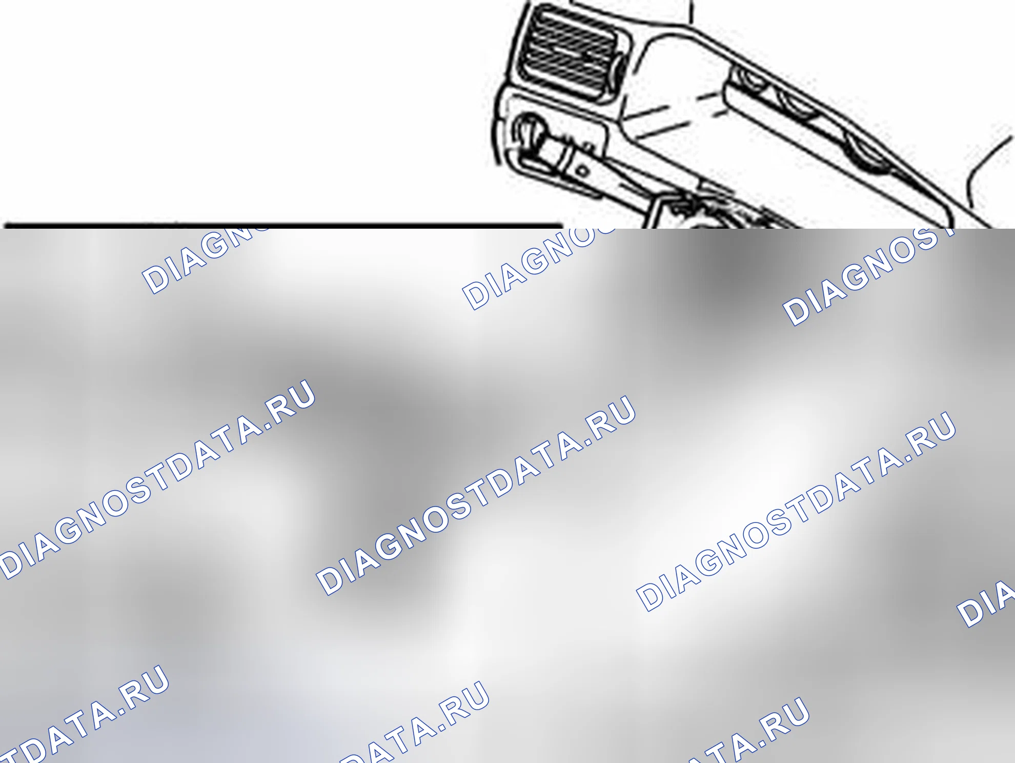 Рис. 196: Снятие троса для блокировки ключа. Volvo XC70 I рестайлинг