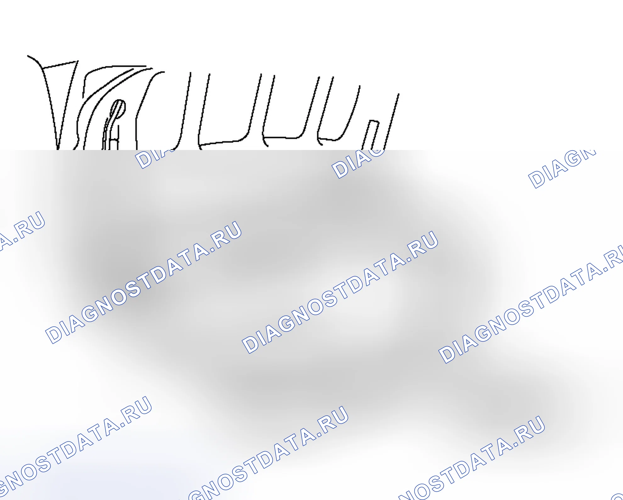 Рис. 165: >> B <<МОНТАЖ ЗАЩИТНОЙ ПОЛОСЫ ЛЮКА БАГАЖНИКА. Mitsubishi Lancer Evolution IX