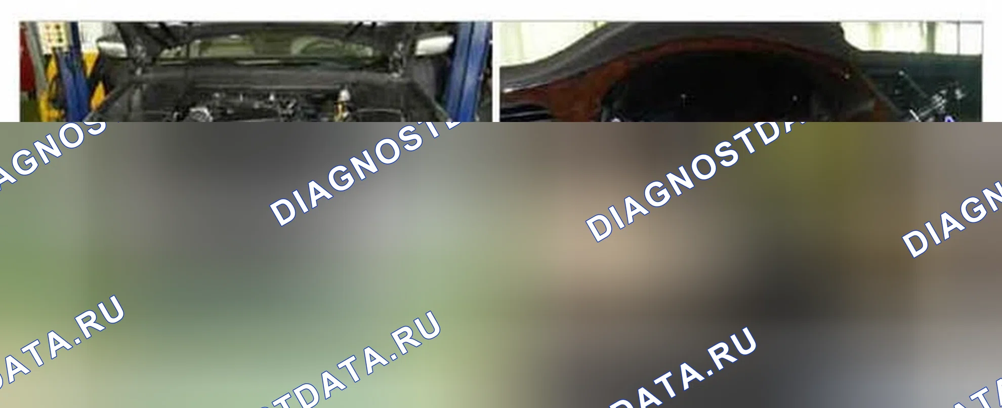 Рис. 80: Расположение компонентов. Hyundai Genesis I рестайлинг