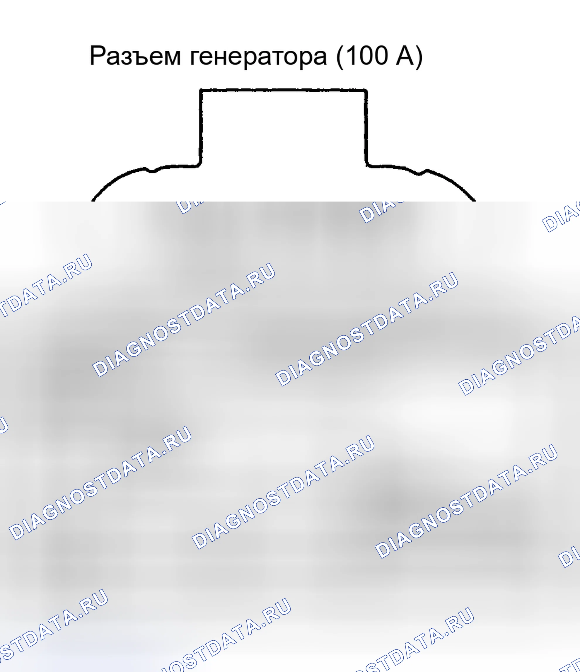Рис. 167: ГЕНЕРАТОР (100-АМП). Chevrolet Chevy Express G1500 