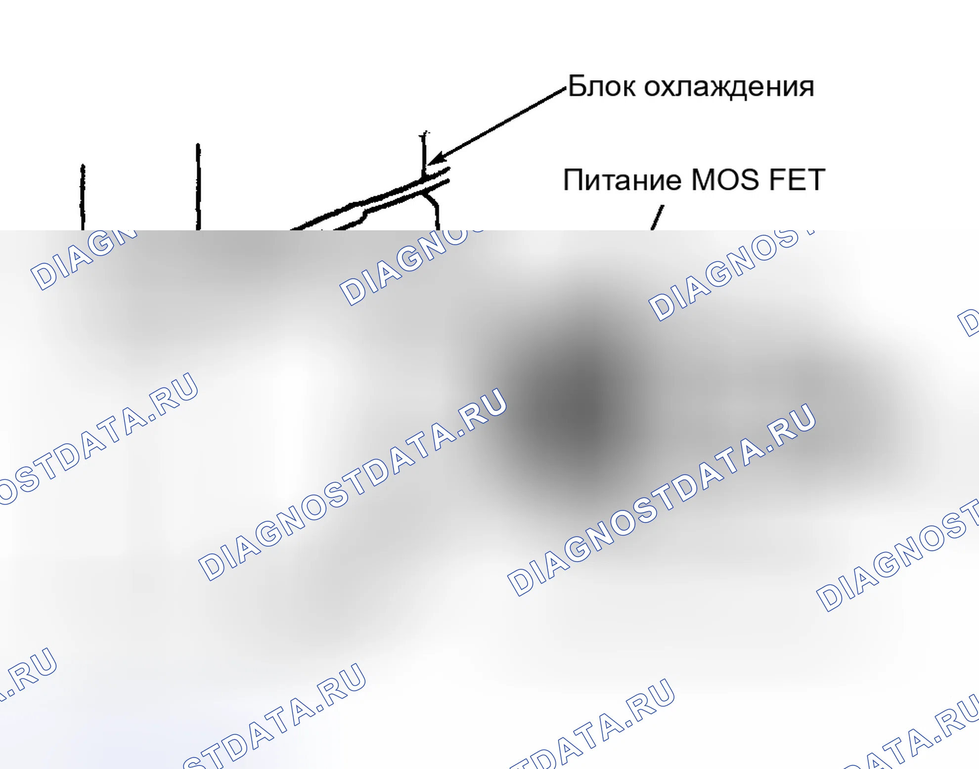 Рис. 10: ИСПЫТАНИЕ № 2: ДВИГАТЕЛЬ ВОЗДУХОДУВКИ НЕ РАБОТАЕТ ИЛИ ФУНКЦИОНИРУЕТ НЕНАДЛЕЖАЩИМ ОБРАЗОМ. Mazda Millenia I рестайлинг