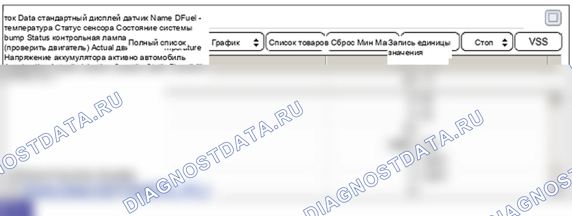 Анализ формы сигнала и данных — Датчик температуры топлива (FTS). Hyundai GRAND i10/Xcent BA