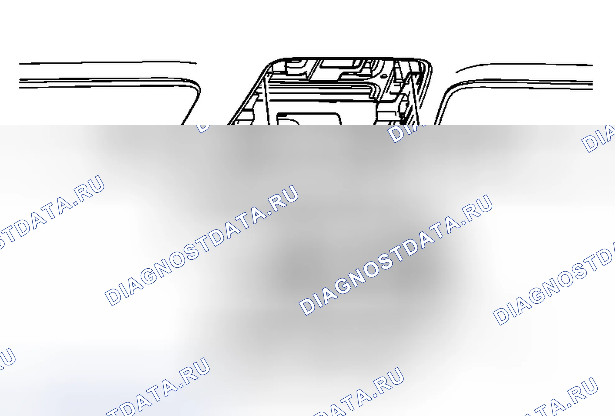 Рис. 81: Замена консоли крыши. Chevrolet Malibu VIII рестайлинг