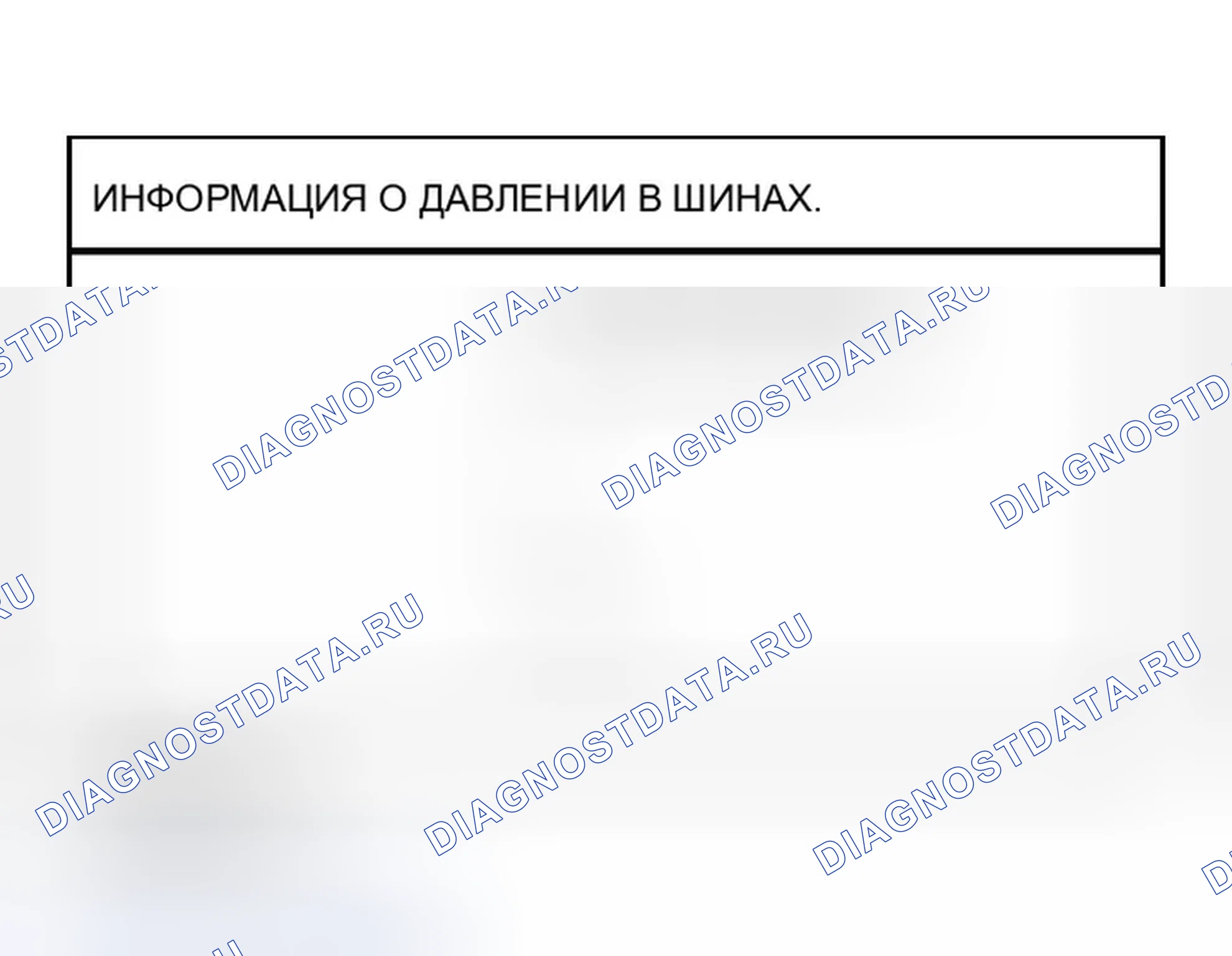 Рис. 255: Информация о давлении в шинах. Infiniti Q45 III