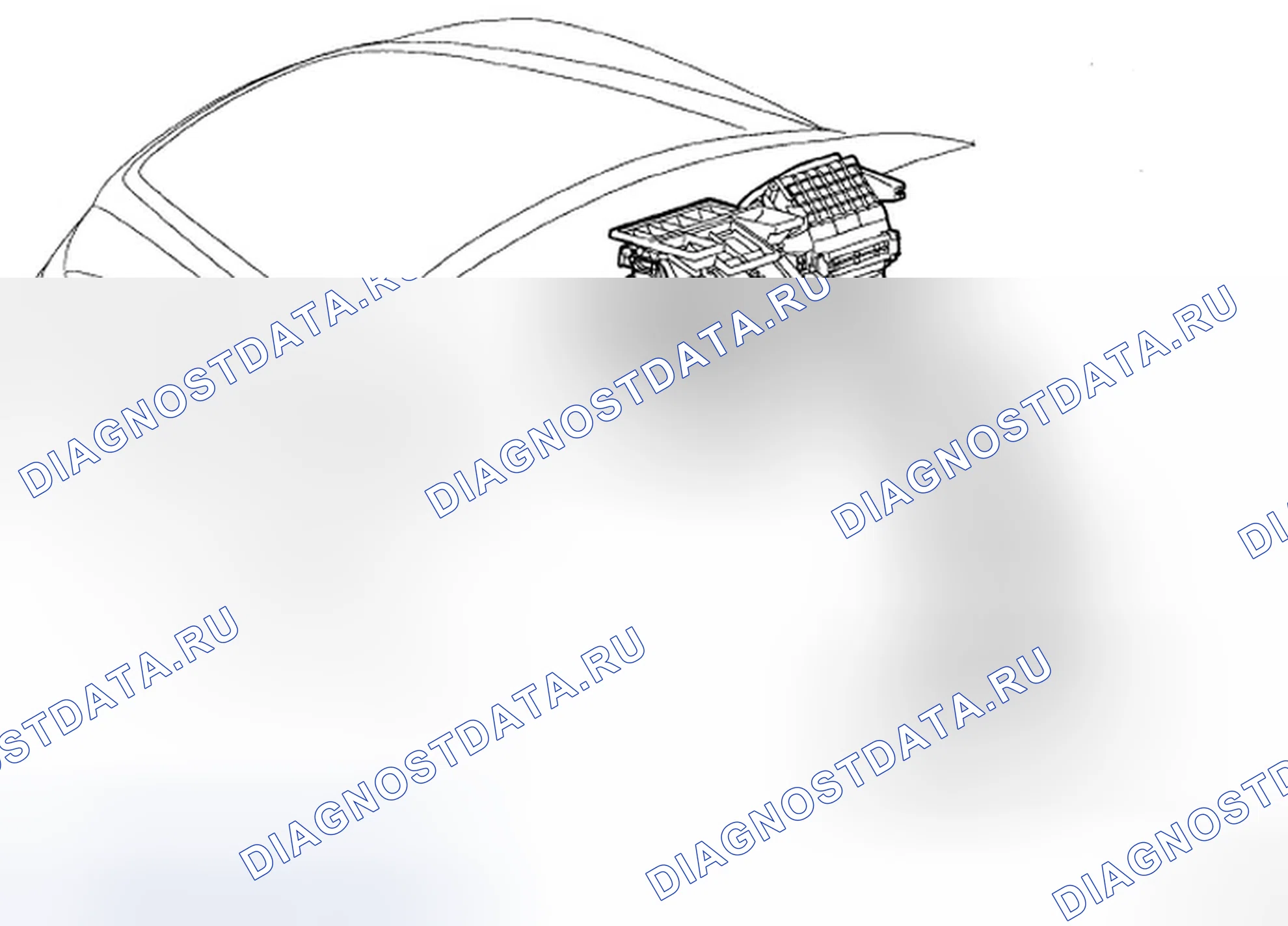 Рис. 180: РАСПОЛОЖЕНИЕ КОМПОНЕНТОВ. Hyundai Sonata V рестайлинг