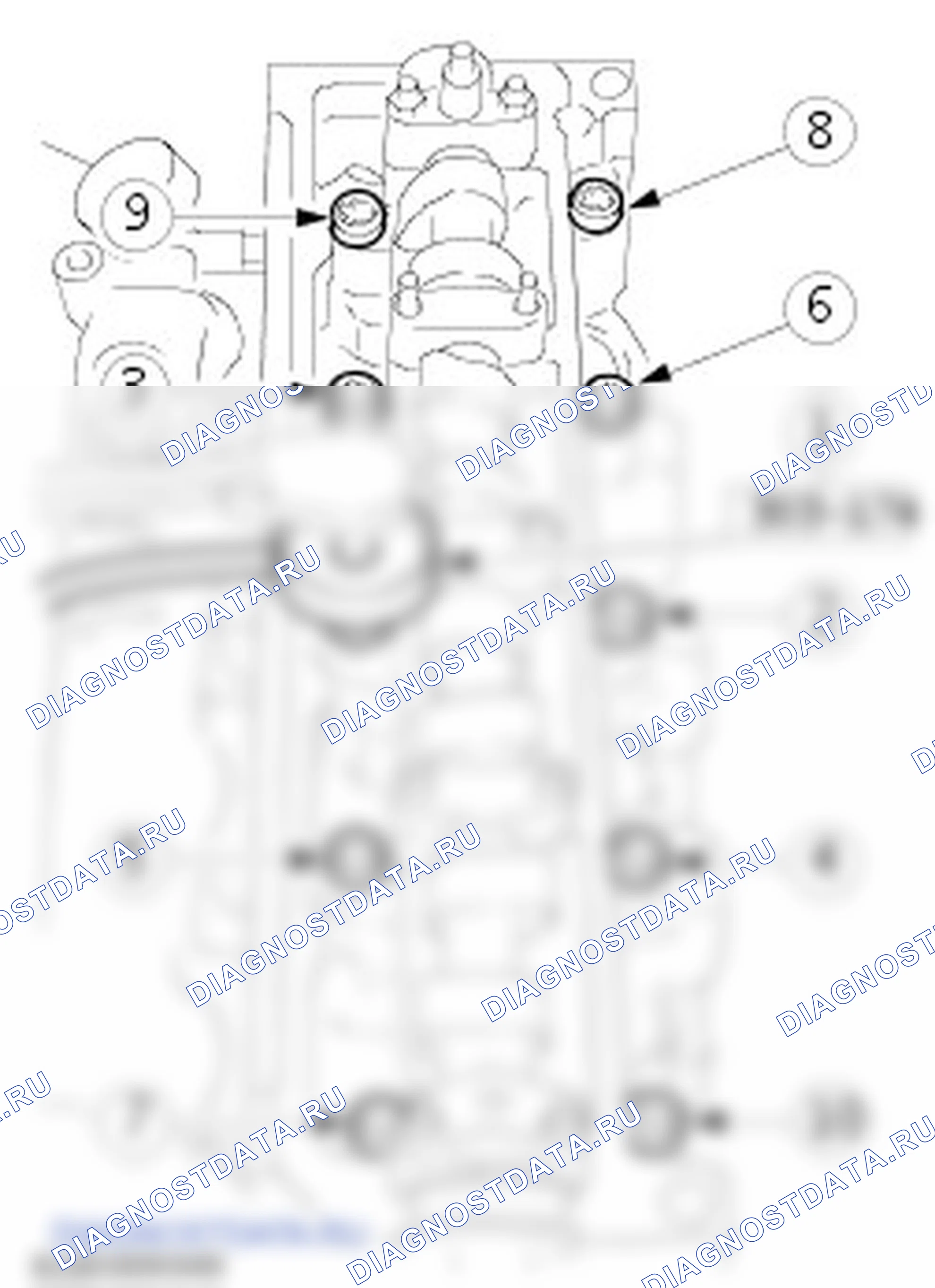 Сборка двигатель. Ford Mondeo II