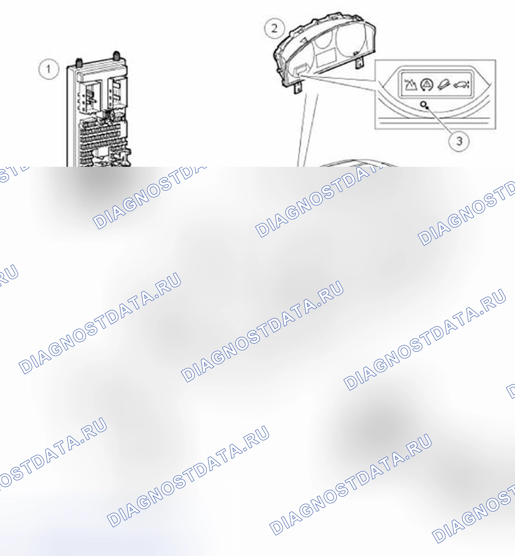 Рис. 33: РАСПОЛОЖЕНИЕ КОМПОНЕНТОВ. Land Rover Range Rover Sport L320
