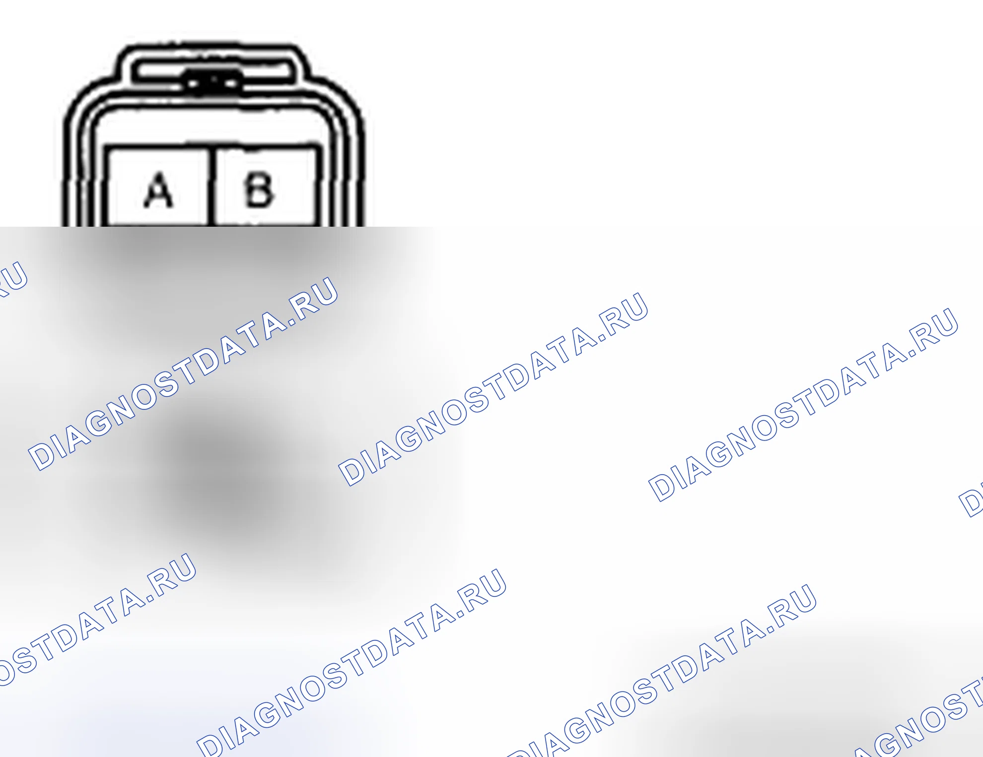 Рис. 97: Проверка сопротивления катушки. Mazda CX-7 I
