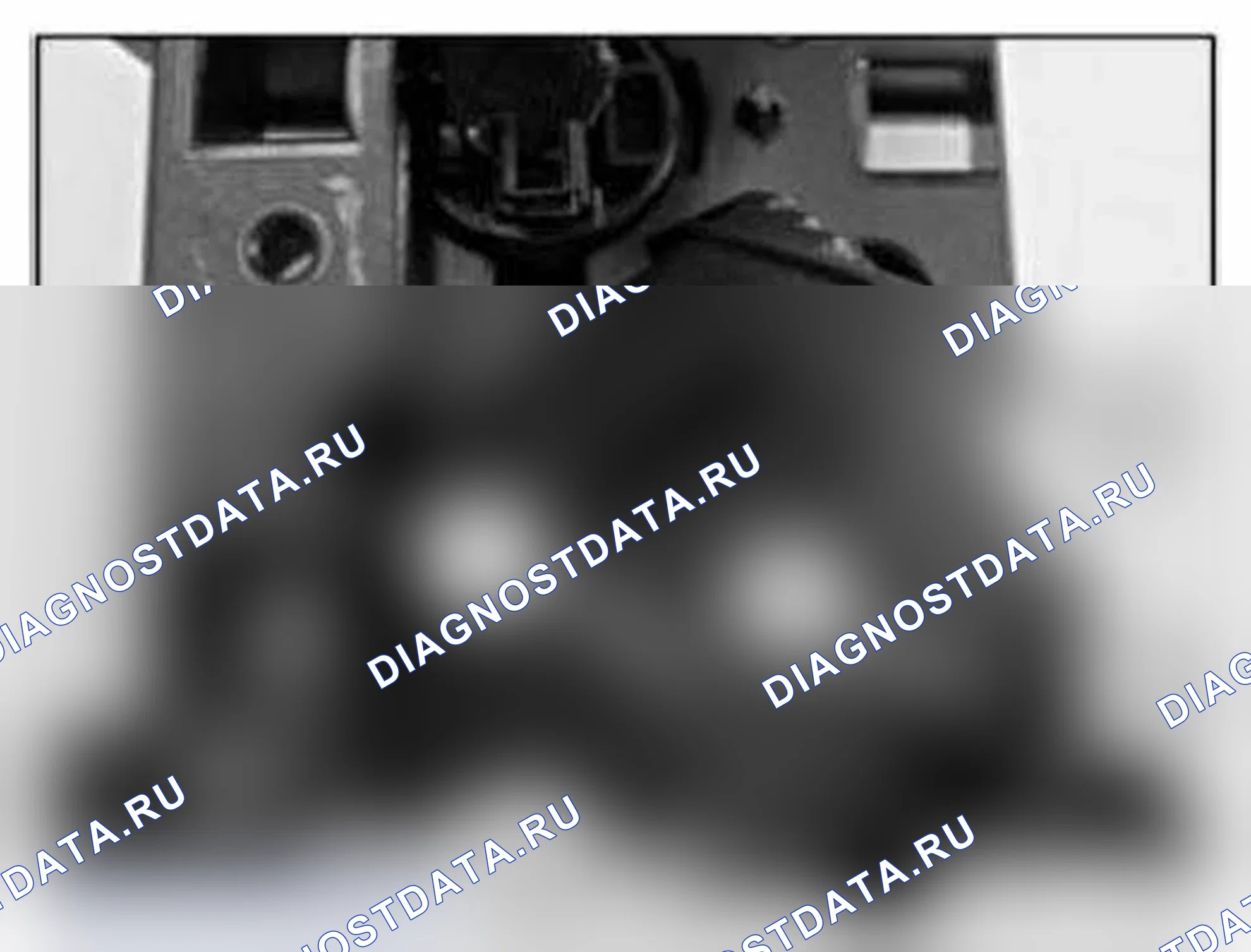 Рис. 474: 61 31 014 Снятие и установка/замена переключателя Старт/Стоп. BMW X5 M E70
