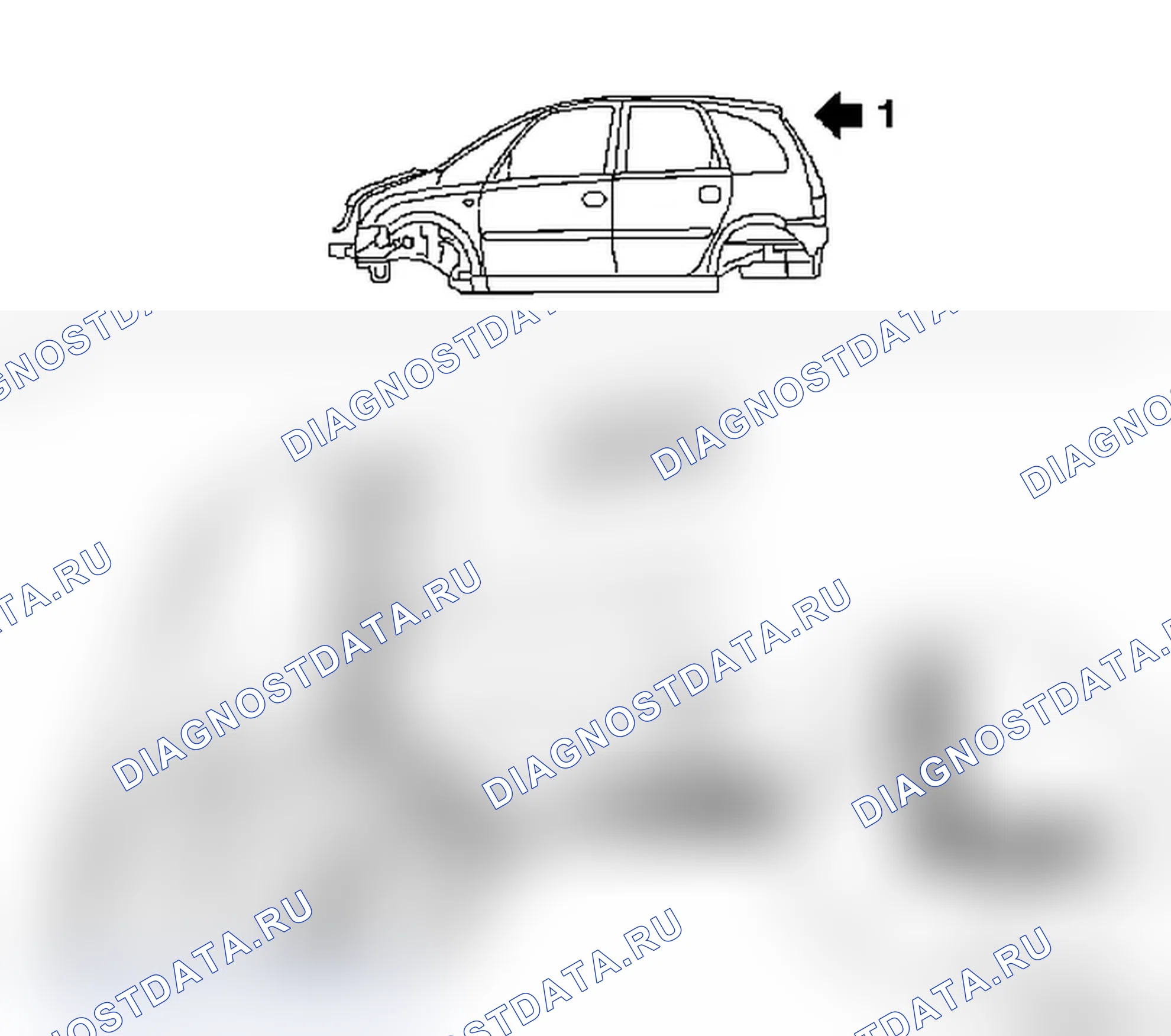 Противокоррозионные мероприятия Уплотнение шва. Opel Meriva A рестайлинг