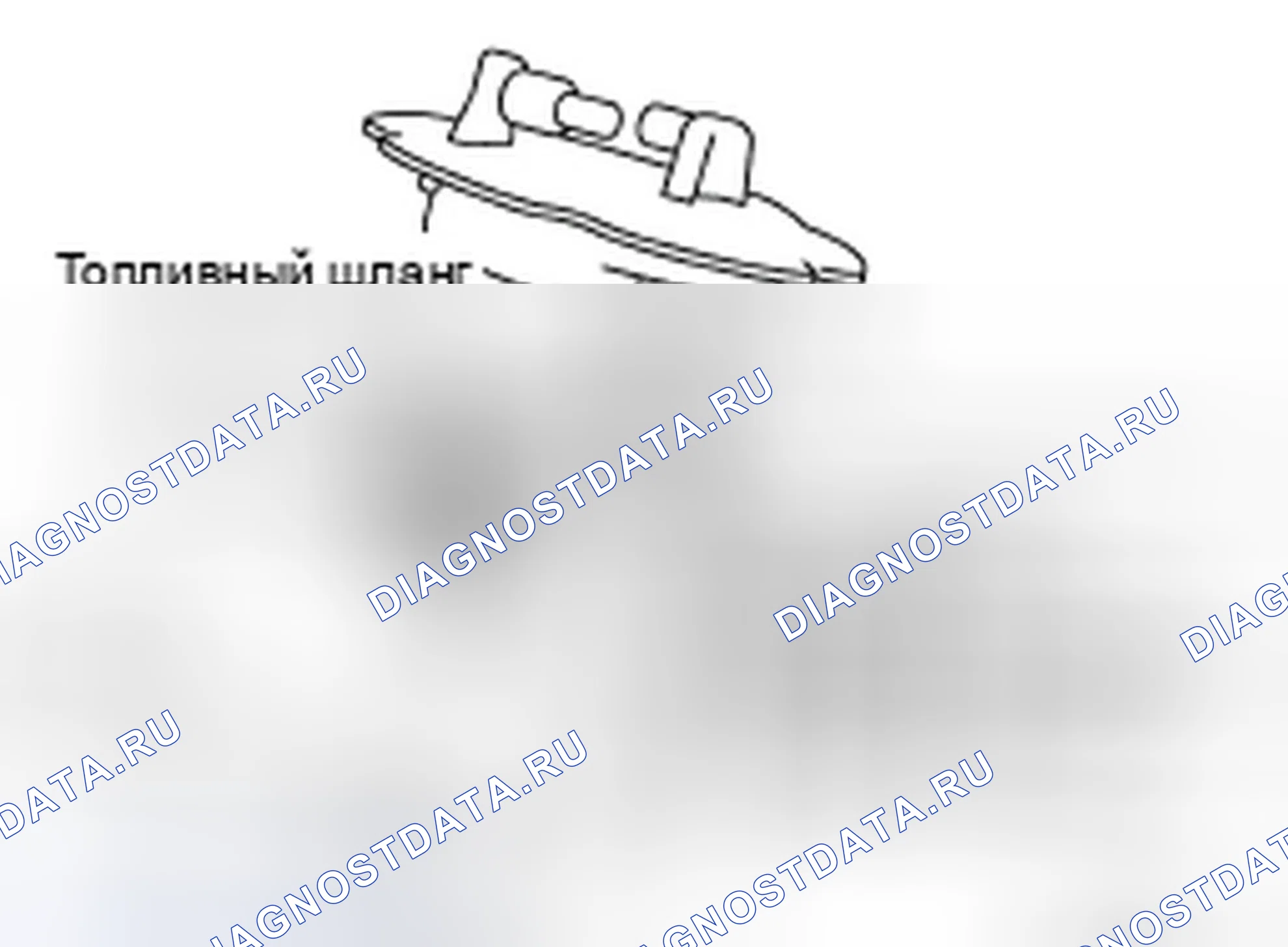 Рис. 8: Основной и вспомогательный блок датчика уровня топлива. Infiniti FX45 I рестайлинг
