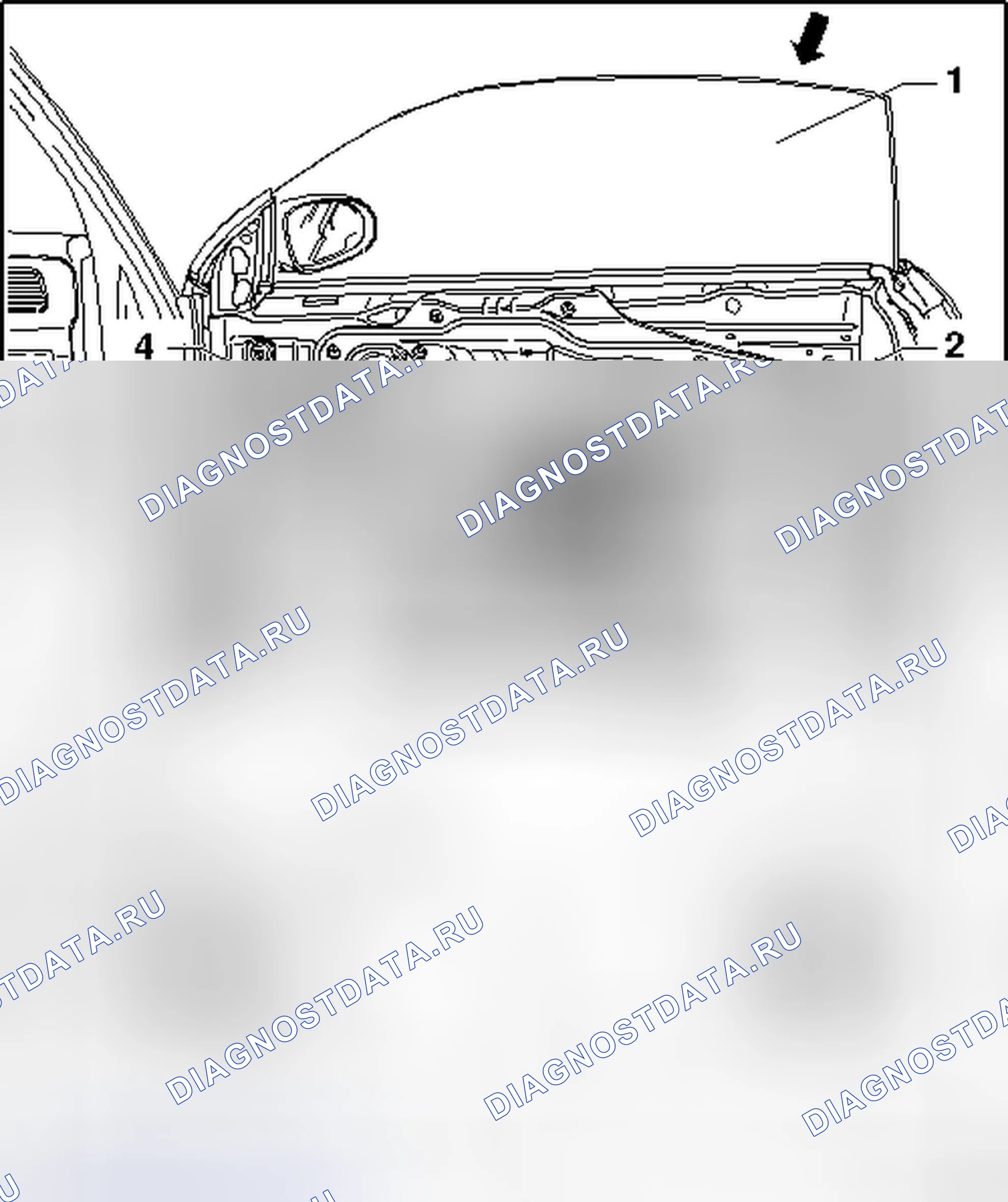 Рис. 30: ДВЕРНОЕ ОКНО, УСТАНОВКА. Volkswagen Eos I