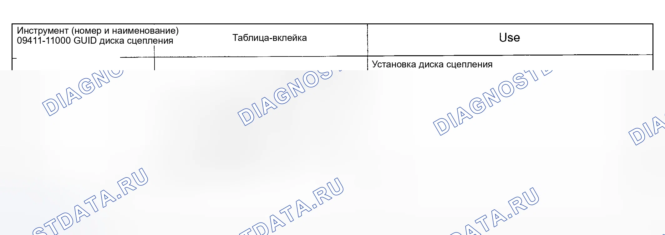 Рис. 1: СПЕЦИАЛЬНЫЕ СЕРВИСНЫЕ ИНСТРУМЕНТЫ. Geely Monjaro I