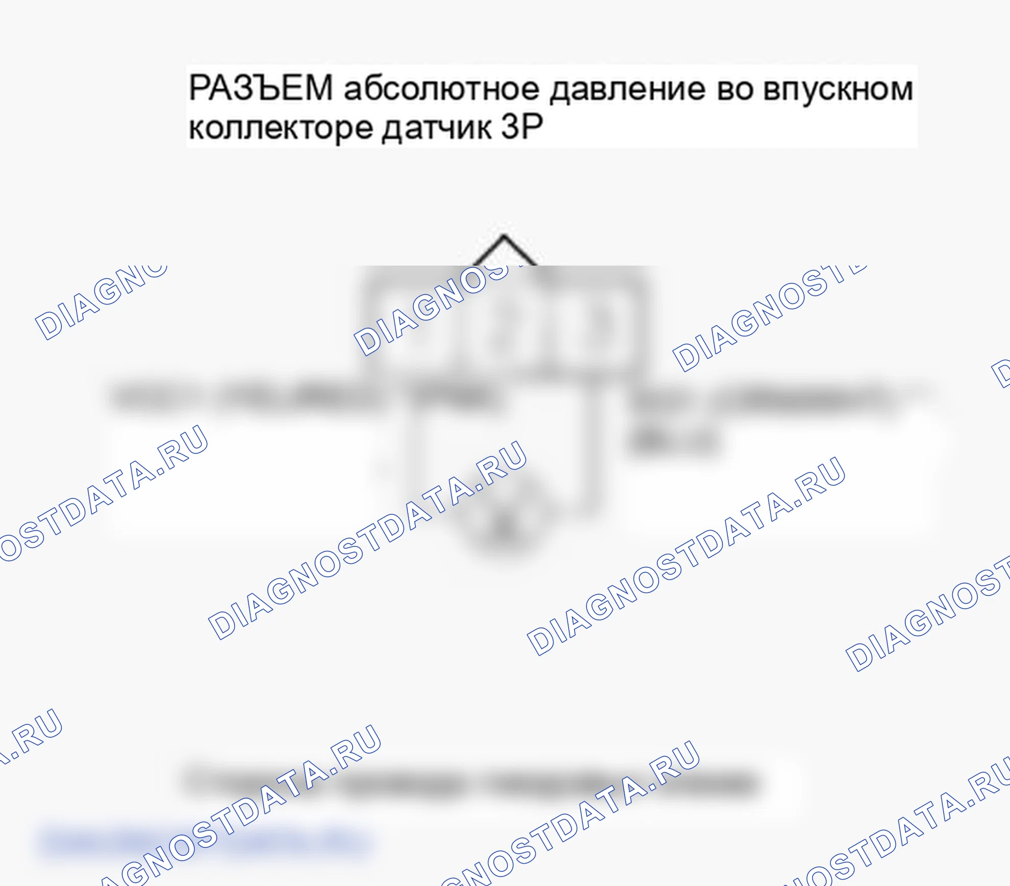 Рис. 71: P0107 расшифровка кода ошибки: низкое напряжение цепи датчика абсолютное давление во впускном коллекторе. Honda Ridgeline I рестайлинг